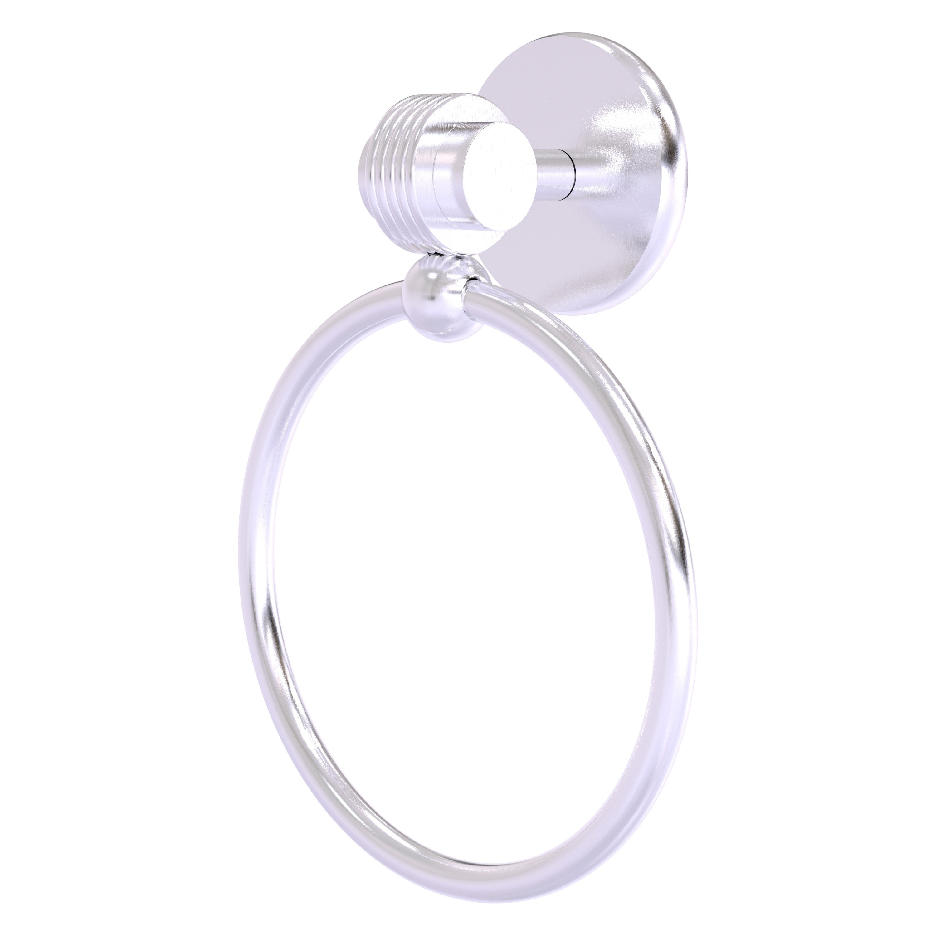 Aro de toalla individual para montaje en pared en cromo satinado Satellite Orbit Two de Allied Brass