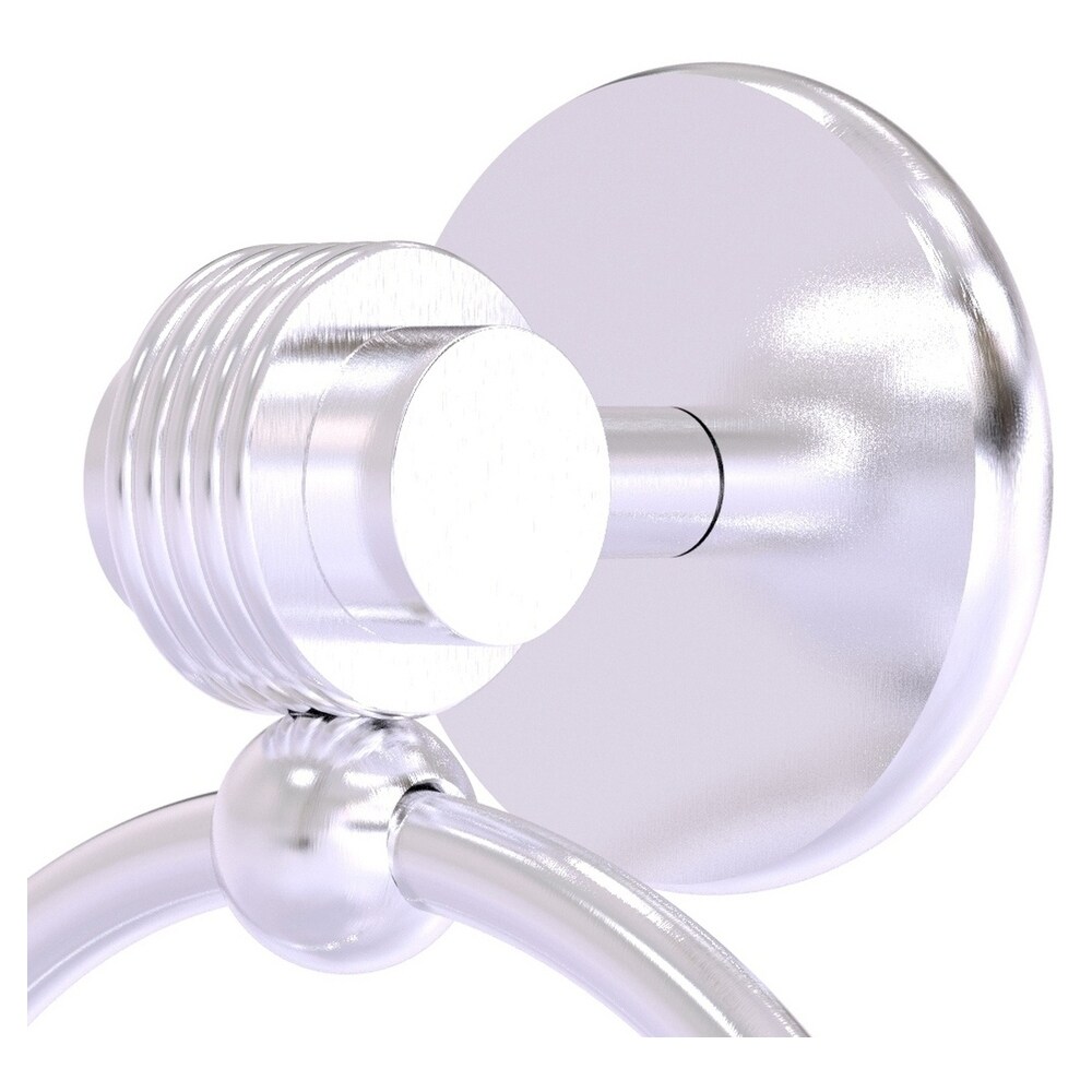 Aro de toalla individual para montaje en pared en cromo satinado Satellite Orbit Two de Allied Brass