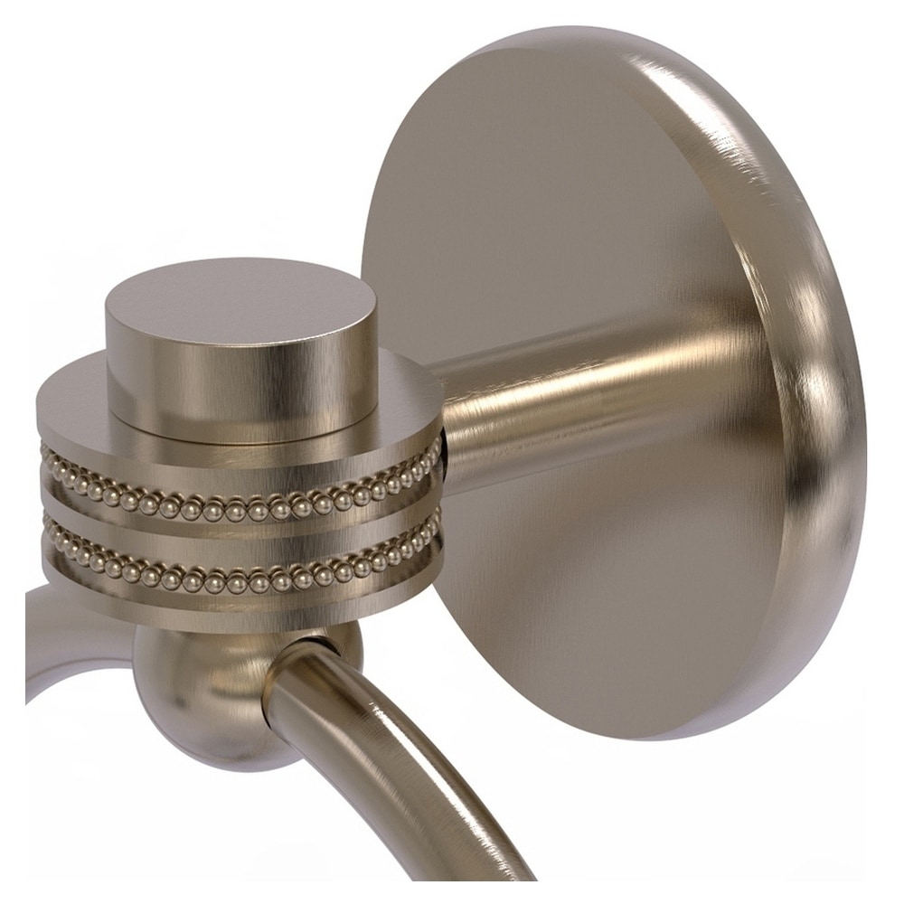 Argolla de Toalla de Pared de Satélite Orbit One en Estilo Antiguo de Peltre Montada en Pared 7116D-PEW