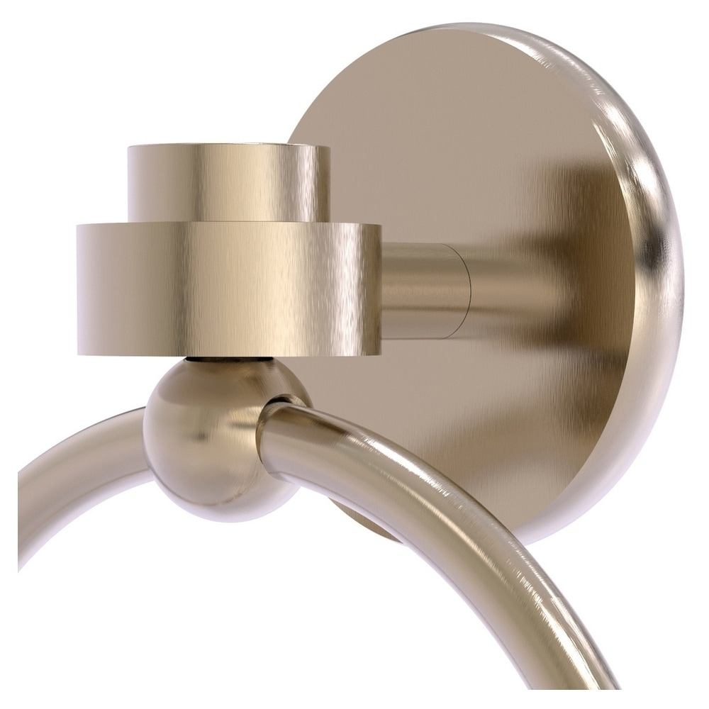 Argolla de Toalla Individual para Pared en Peltre Antiguo de Allied Brass Satellite Orbit One