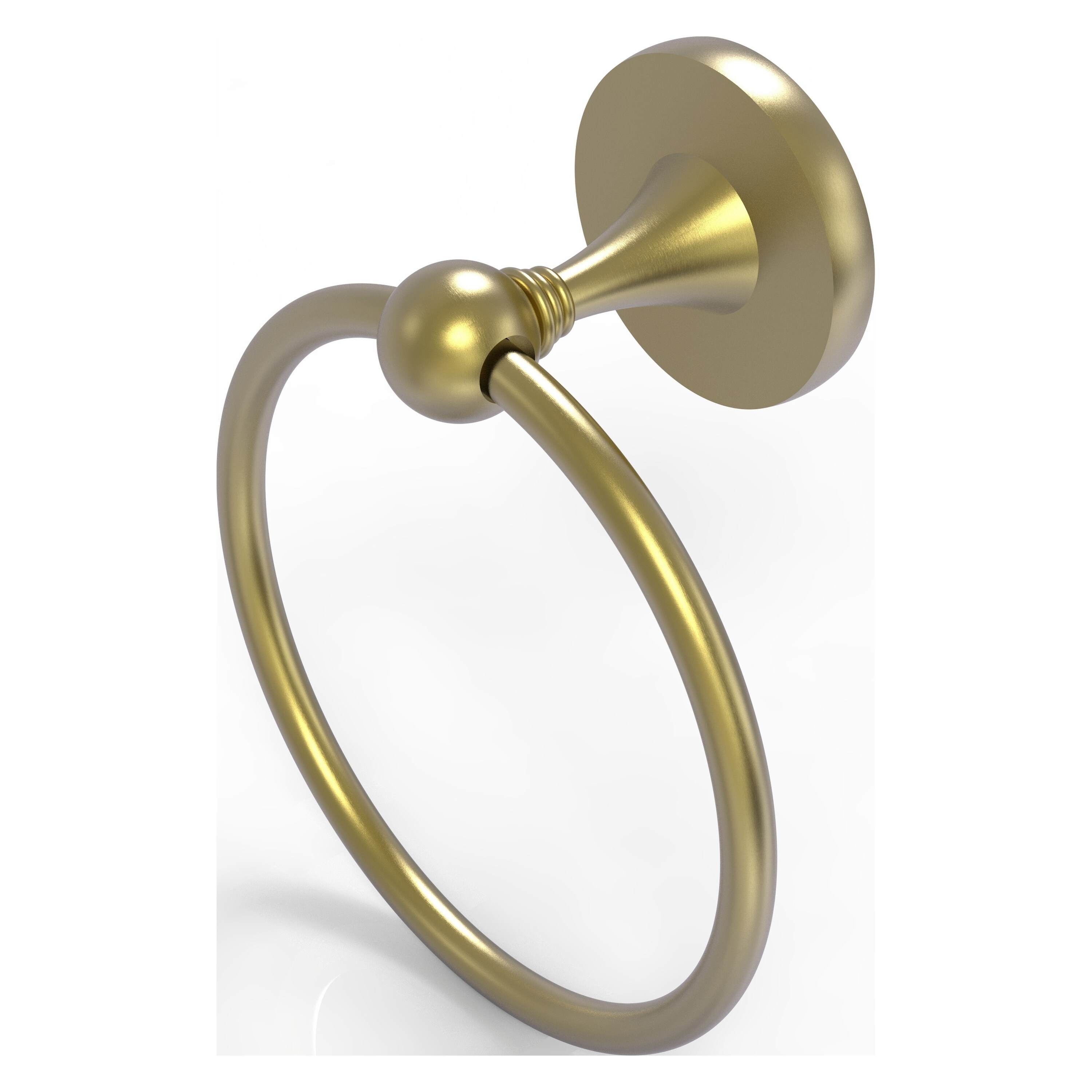 Aro de Toalla de Montaje en Pared de Latón Satinado Shadwell de Allied Brass