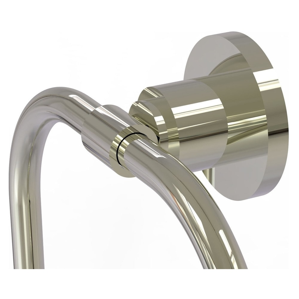 Argolla para toalla de baño montada en pared de níquel pulido Washington Square WS-16-PNI