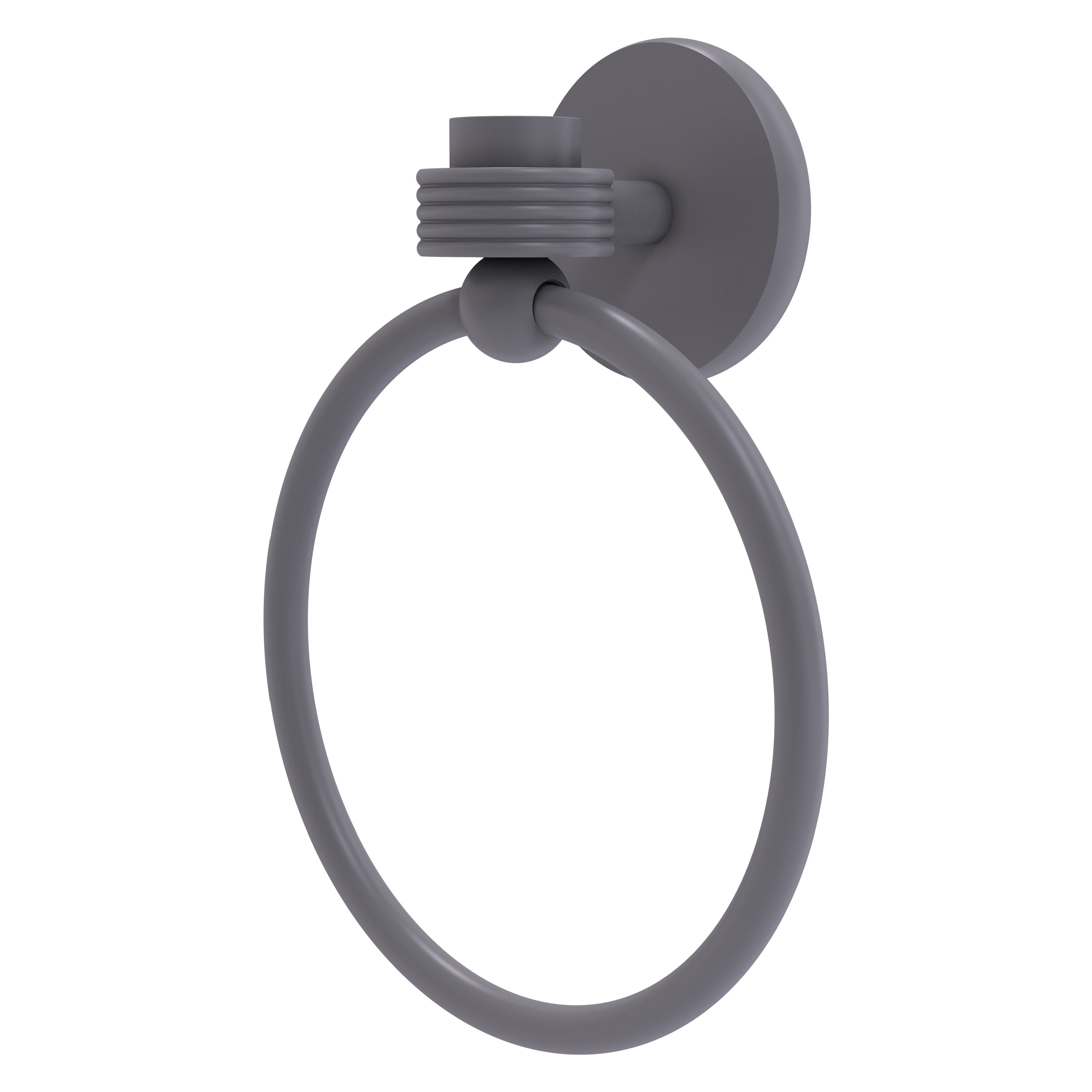 Soporte para Toalla de Montaje en Pared, Satinado Gris Mate, Modelo Satellite Orbit One 7116G-GYM