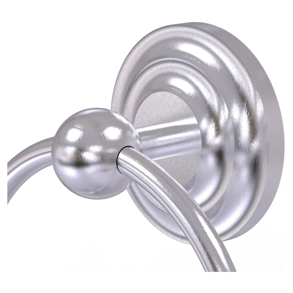 Aro individual para toalla de montaje en pared de cromo satinado Prestige Que New de Brass Allied PQN-16-SCH