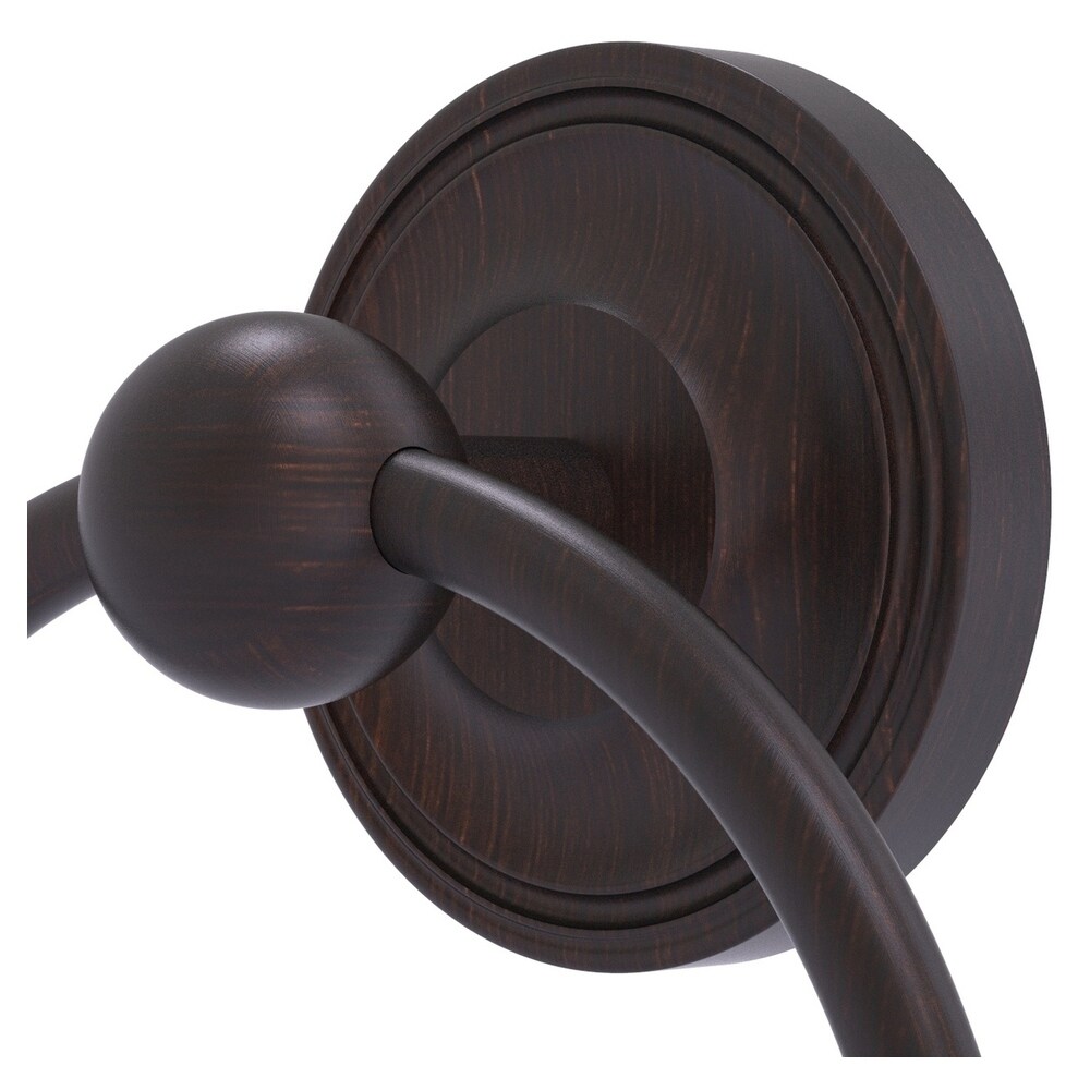 Argolla de toalla individual para montaje en pared en bronce veneciano Prestige Regal de Allied Brass