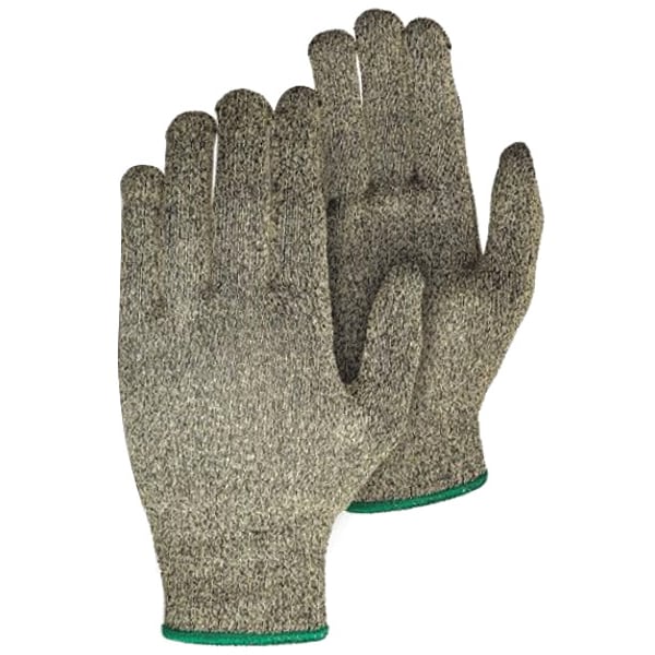 Guantes resistentes a cortes Superior Glove, Nivel de corte A4, 13 ga, Negro/Amarillo, Talla 7 - S13KF-7