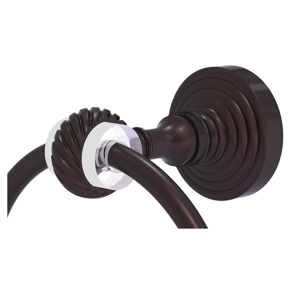 Aro de Toalla de Montaje en Pared Pacific Grove en Bronce Antiguo de Allied Brass PG-16T-ABZ