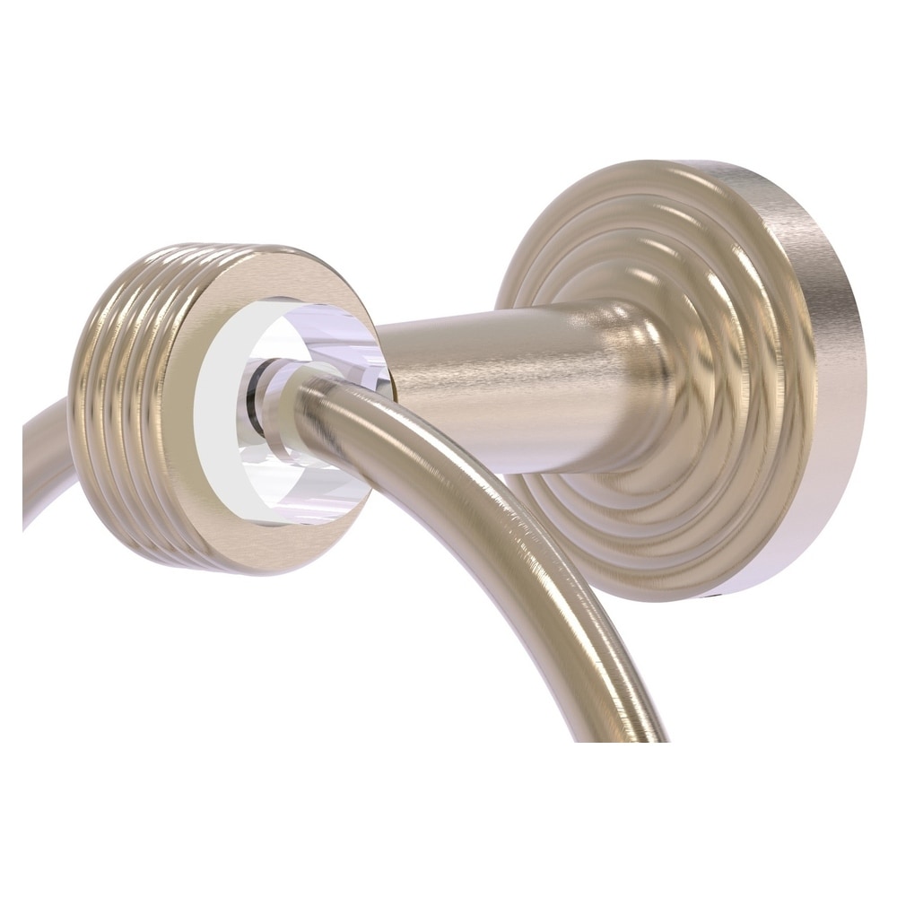 "Argolla de toalla individual de montaje en pared de latón envejecido Allied Brass Pacific Beach"