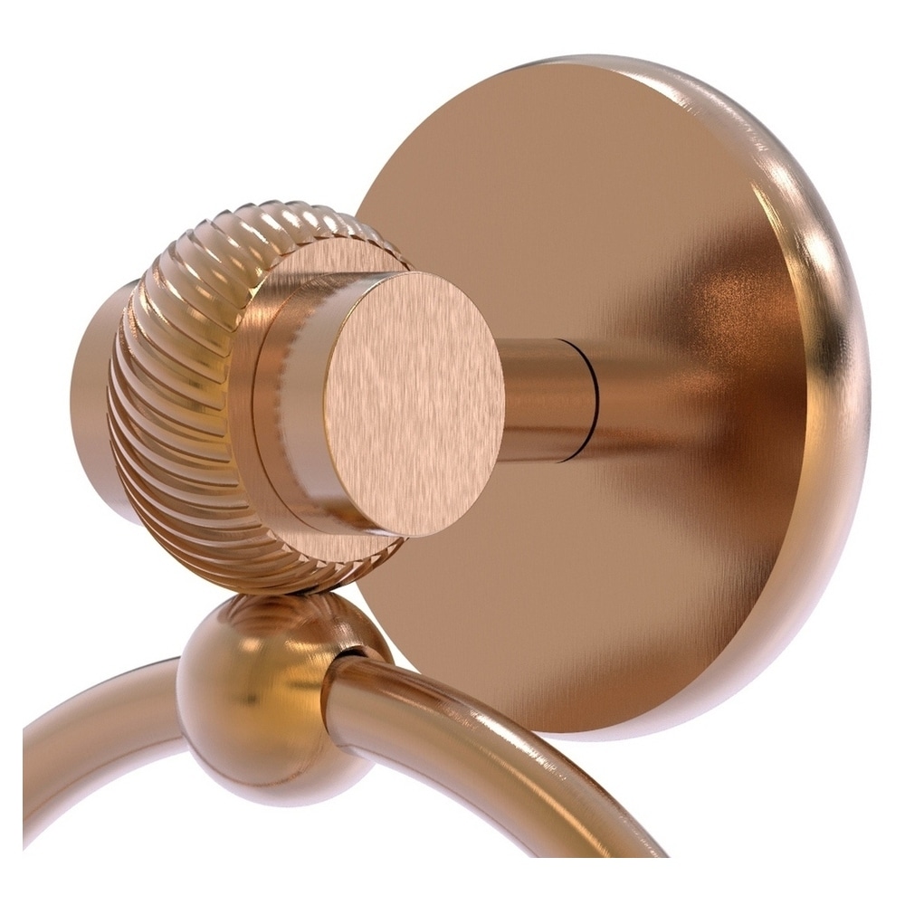 Argolla para toalla de montaje en pared color bronce cepillado Satellite Orbit Two de Allied Brass