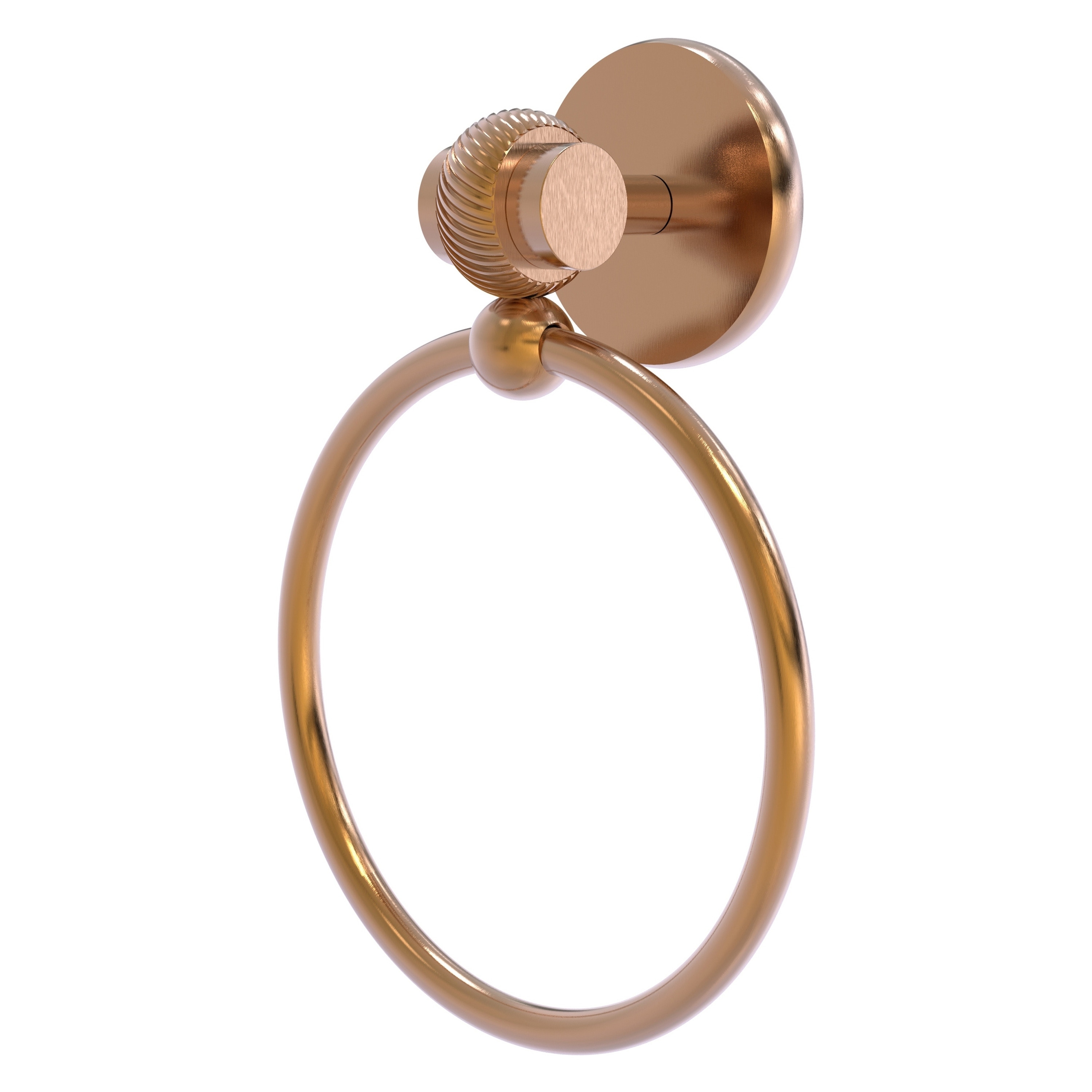 Argolla para toalla de montaje en pared color bronce cepillado Satellite Orbit Two de Allied Brass