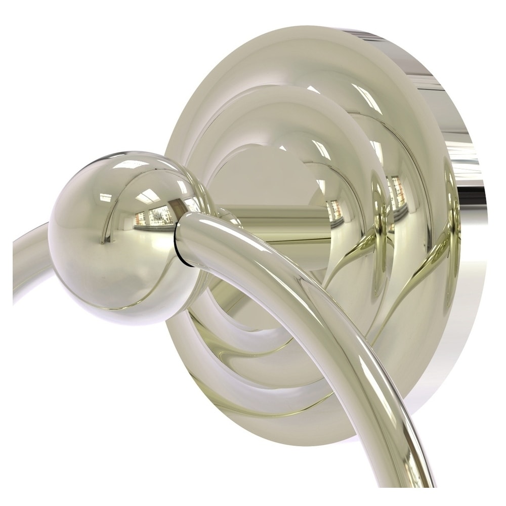 Argolla de Toalla Individual de Pared de Níquel Pulido Allied Brass Que New