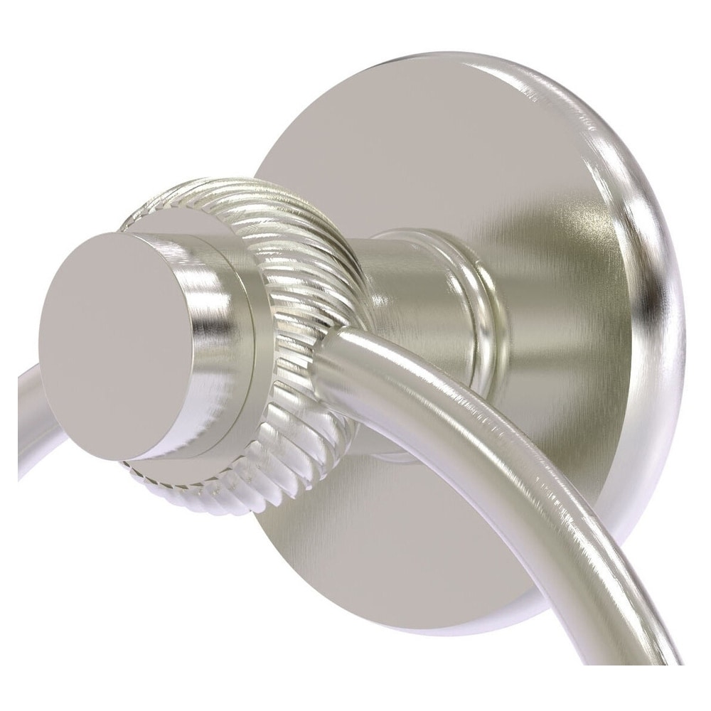 Aro para toalla de montaje en pared en níquel satinado de Allied Brass Mercury
