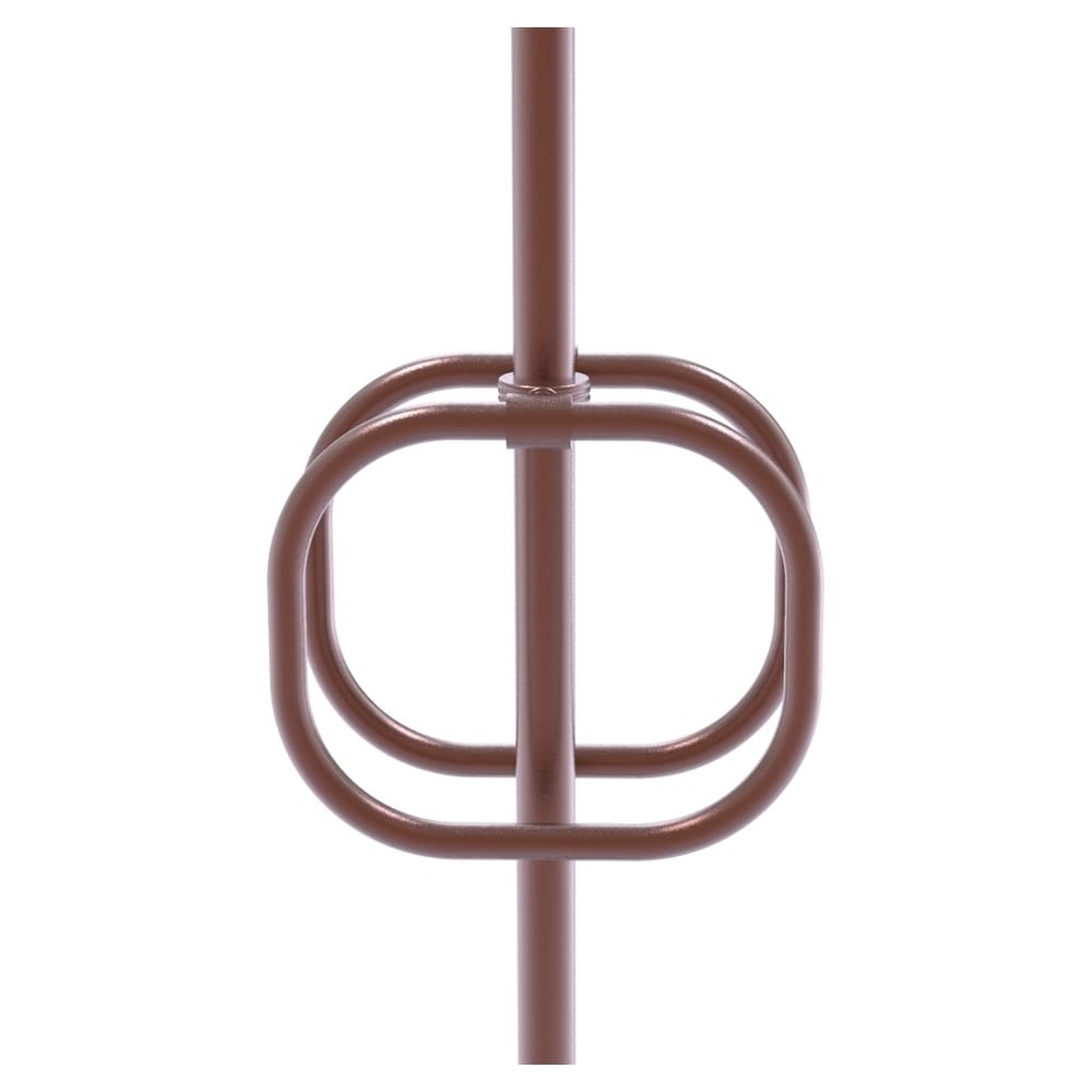 Argolla de toalla individual de piso independiente de cobre antiguo de latón aliado TS-40G-CA