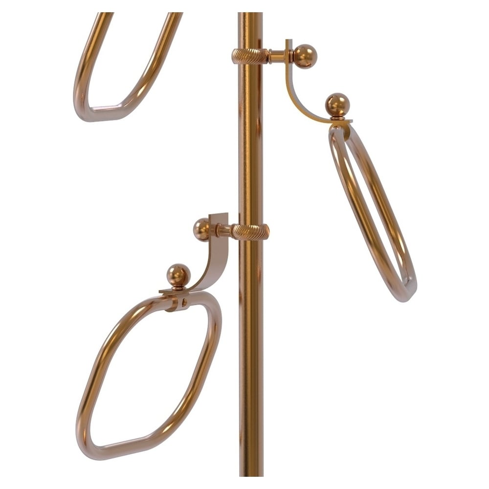 Aro para Toalla de Pie en Bronce Cepillado Allied Brass TS-83T-BBR