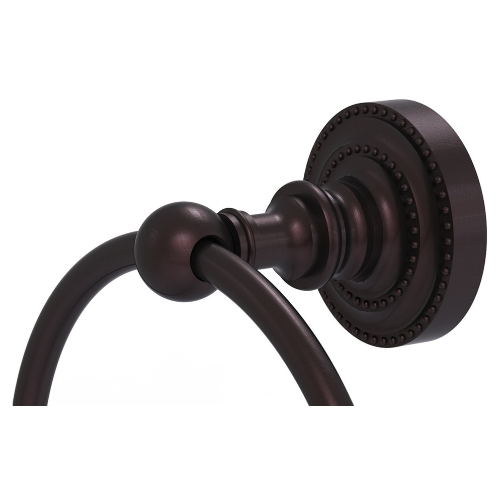 Aro de Toalla Montado en Pared de Bronce Antiguo de Dottingham de Allied Brass DT-16-ABZ