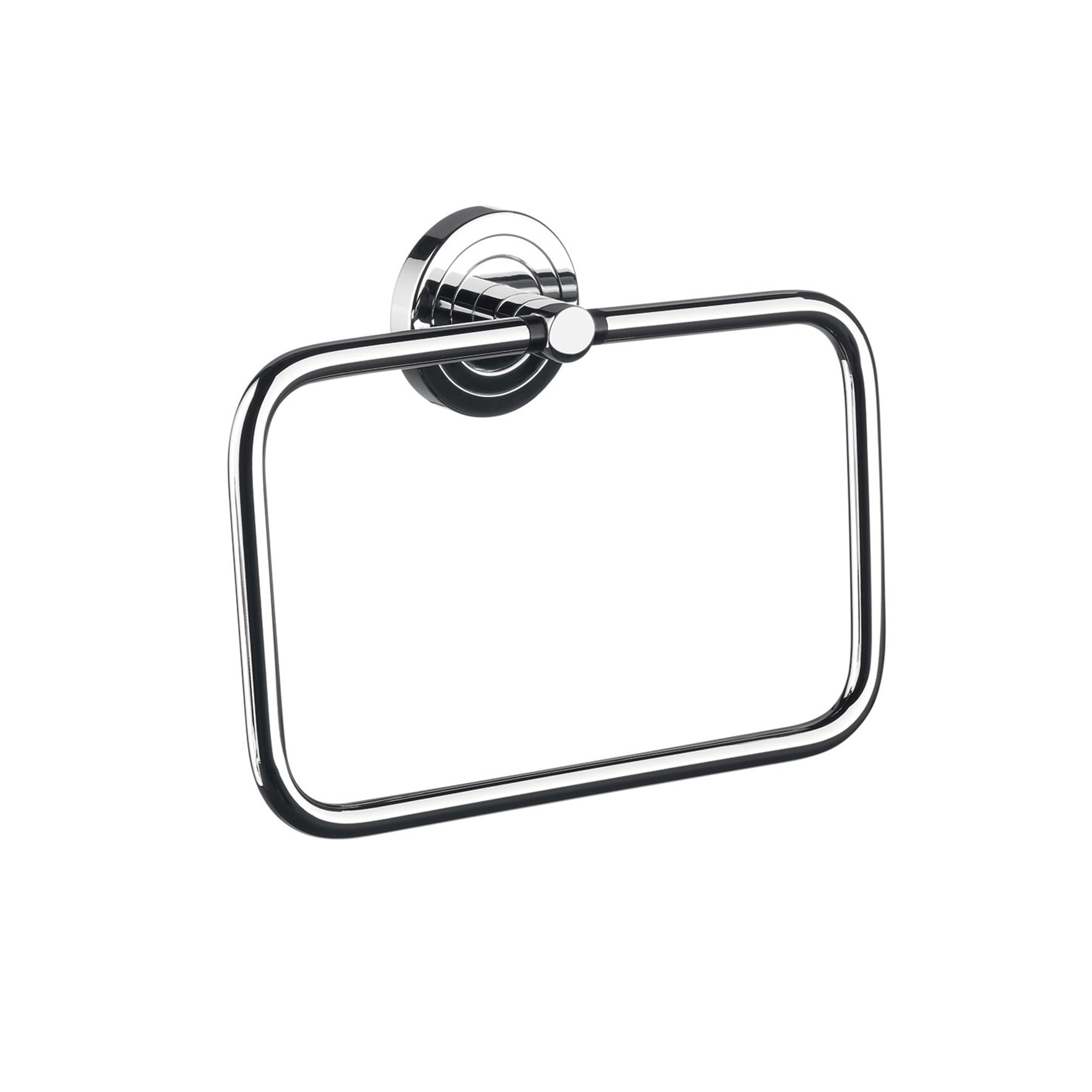 Colección de Baño WS Polo Cromo Pulido Montaje en Pared Anillo Sencillo para Toalla POLO 0755.001.00