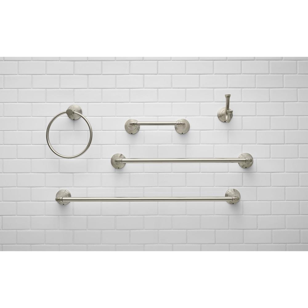 Aro de toalla de pared individual American Standard Delancey en níquel cepillado 7052190.295.