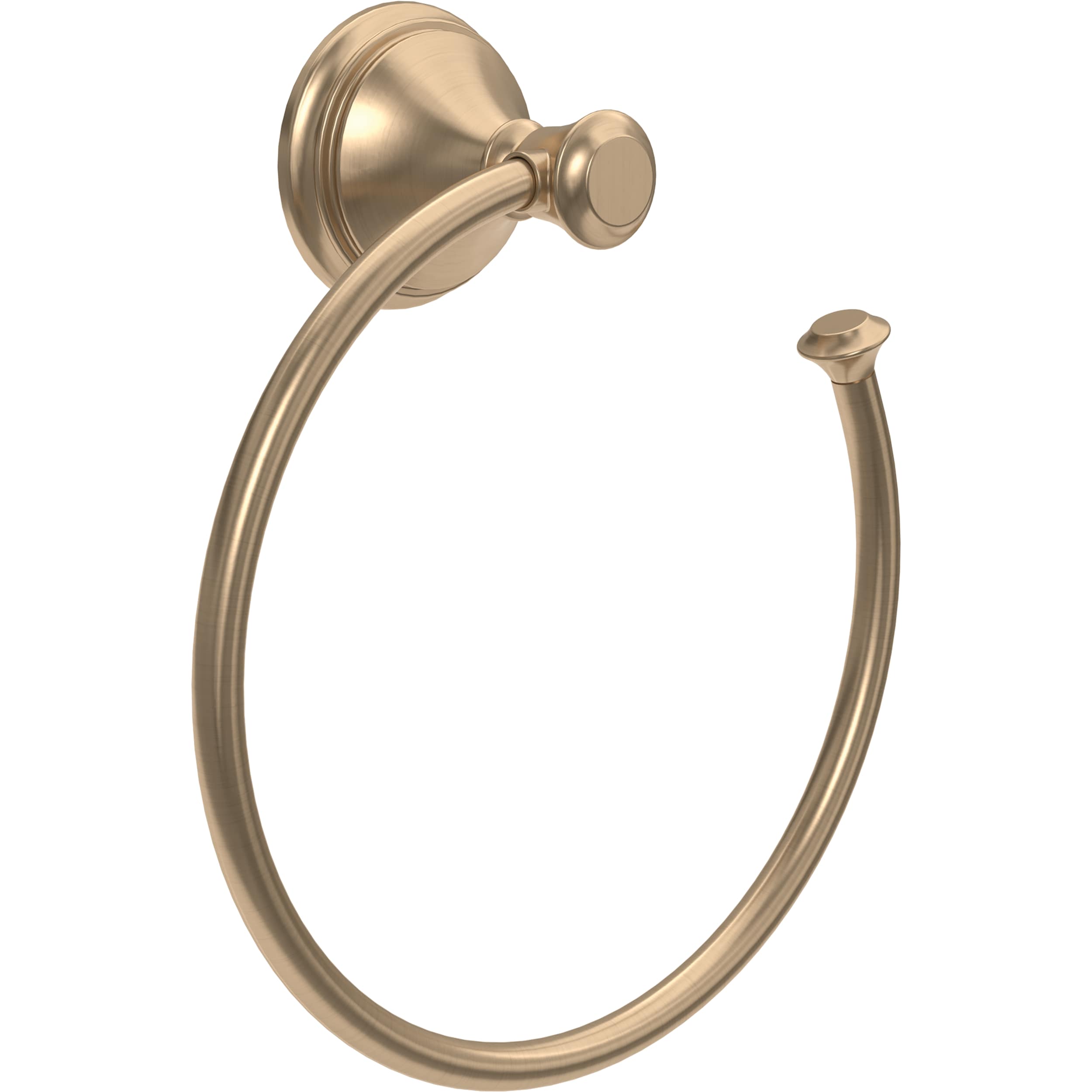Aro para toalla individual de montaje en pared en bronce champan Delta Cassidy 79746-CZ
