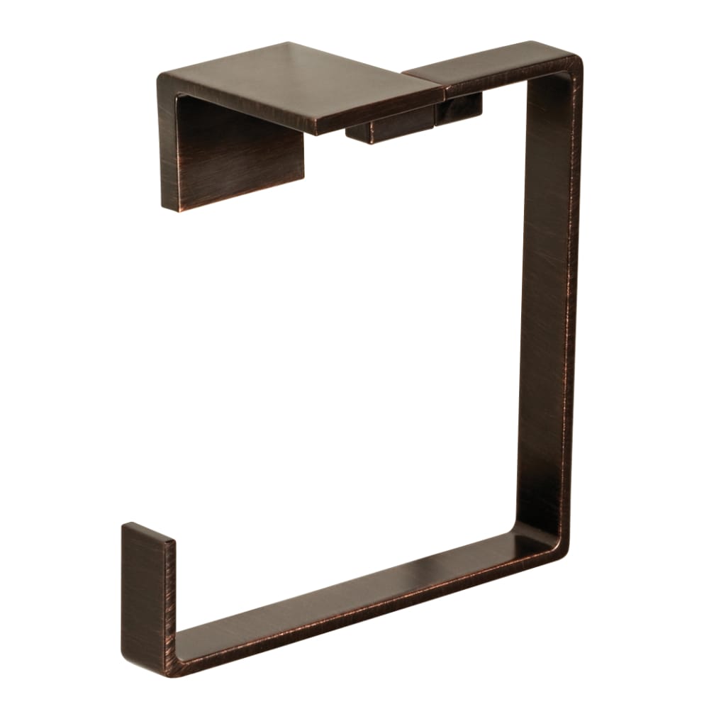 Aro de Toalla Individual para Montar en Pared en Bronce Veneciano Delta Vero 77746-RB