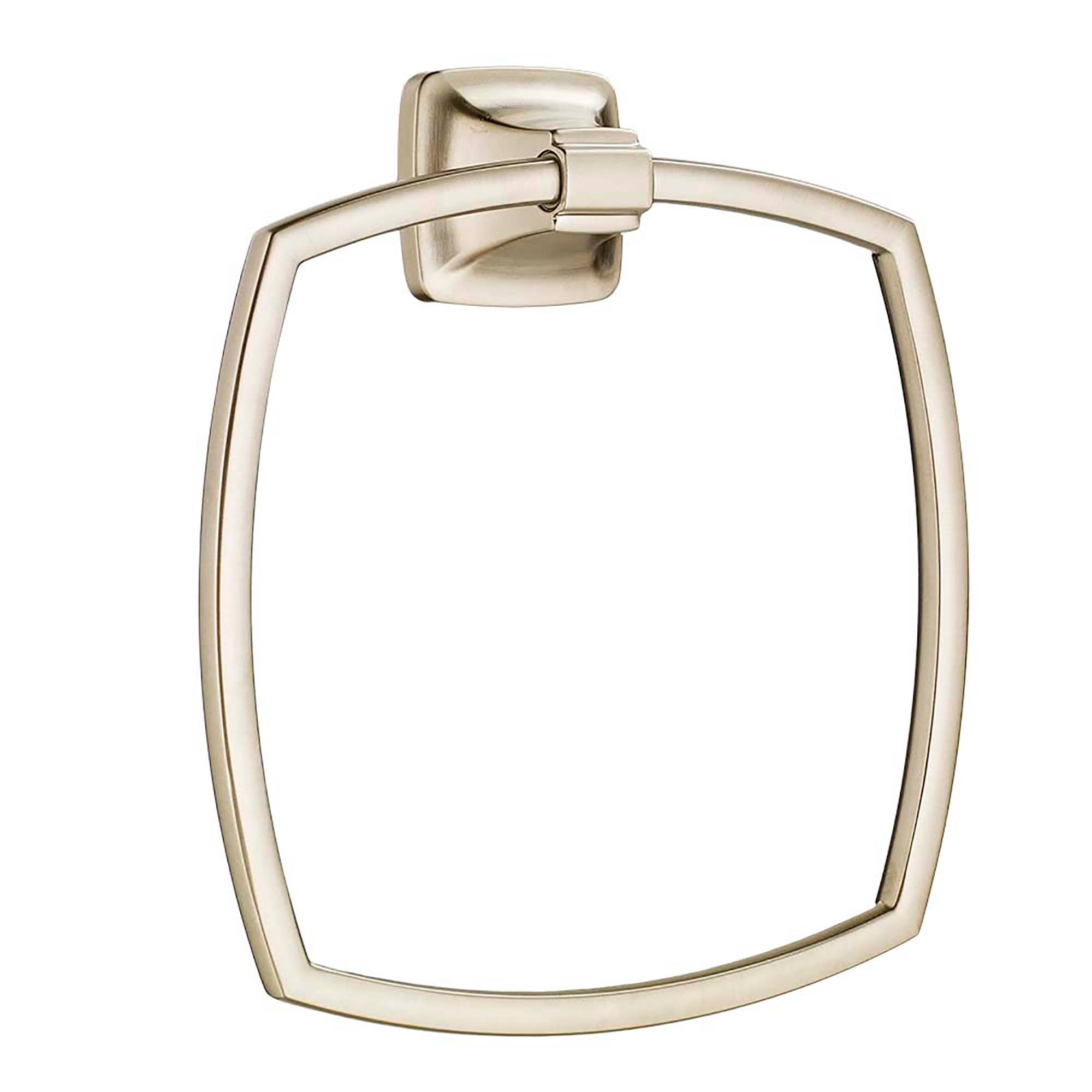 Anillo de Toalla Individual para Montaje en Pared en níquel satinado de American Standard