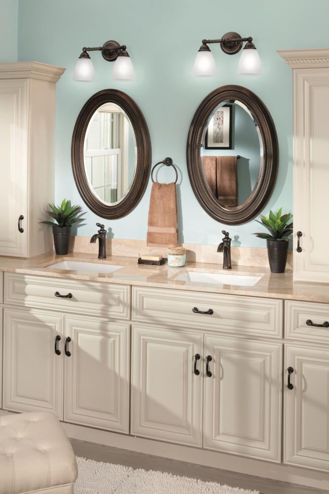 Soporte de Toalla Individual para Pared en Bronce Frotado con Aceite Moen Brantford YB2286ORB