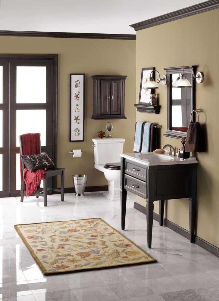 Soporte de Toalla Individual para Pared en Bronce Frotado con Aceite Moen Brantford YB2286ORB