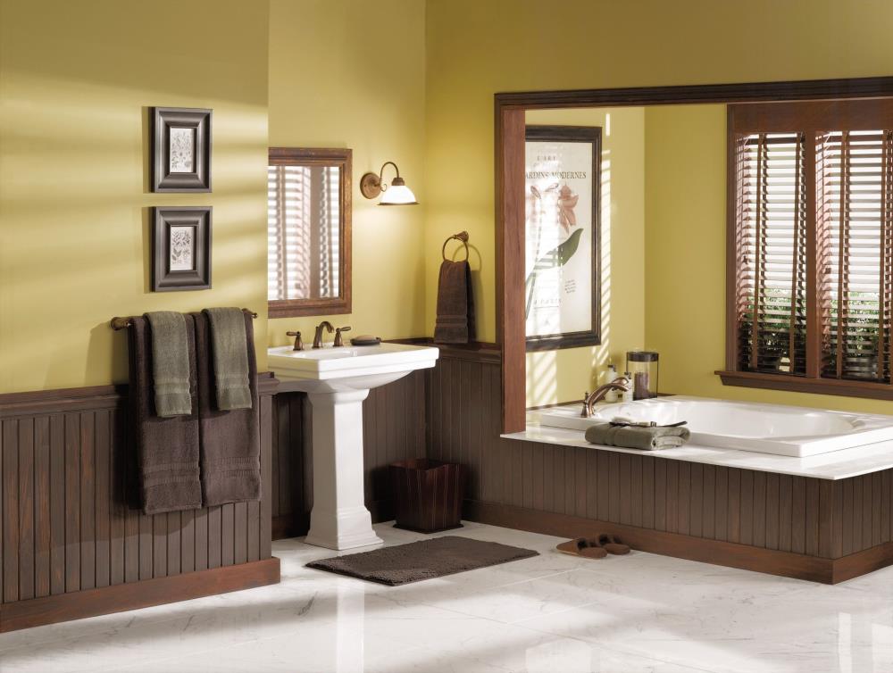 Soporte de Toalla Individual para Pared en Bronce Frotado con Aceite Moen Brantford YB2286ORB