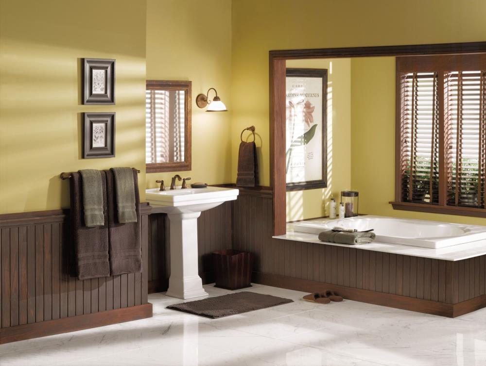 Soporte de Toalla Individual para Pared en Bronce Frotado con Aceite Moen Brantford YB2286ORB