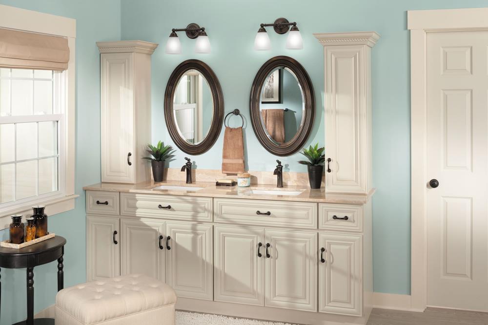 Soporte de Toalla Individual para Pared en Bronce Frotado con Aceite Moen Brantford YB2286ORB