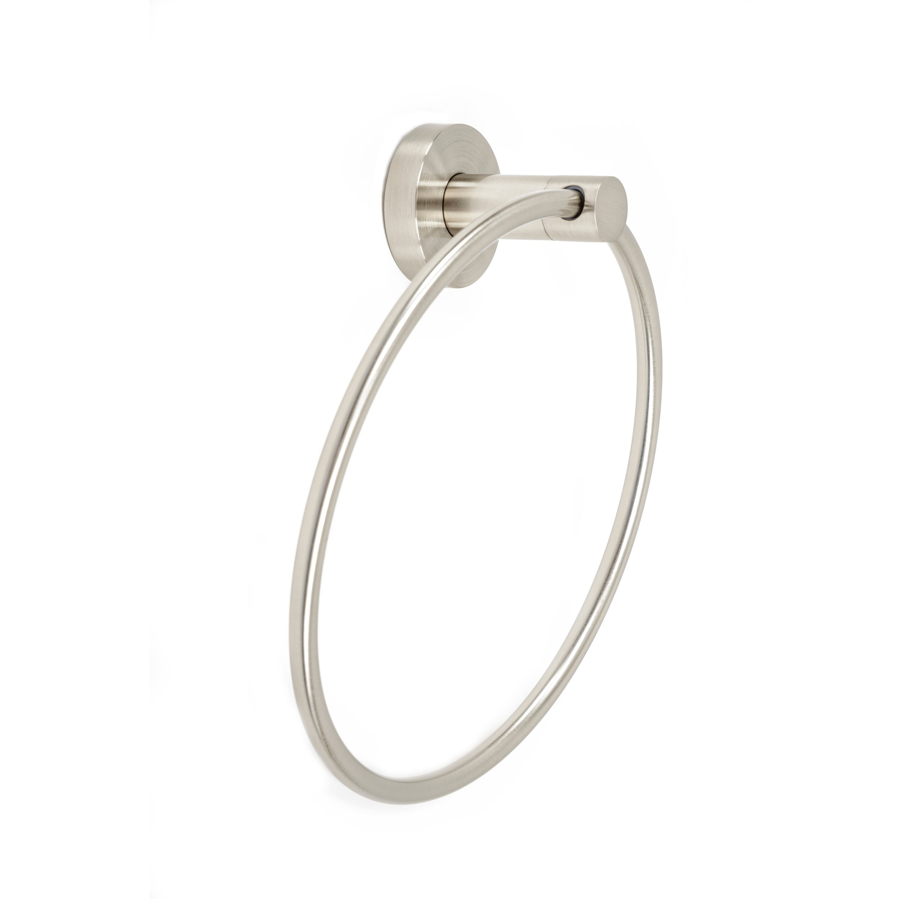 Anillo de Toalla de Montaje en Pared de Níquel Cepillado Venezia de Italia