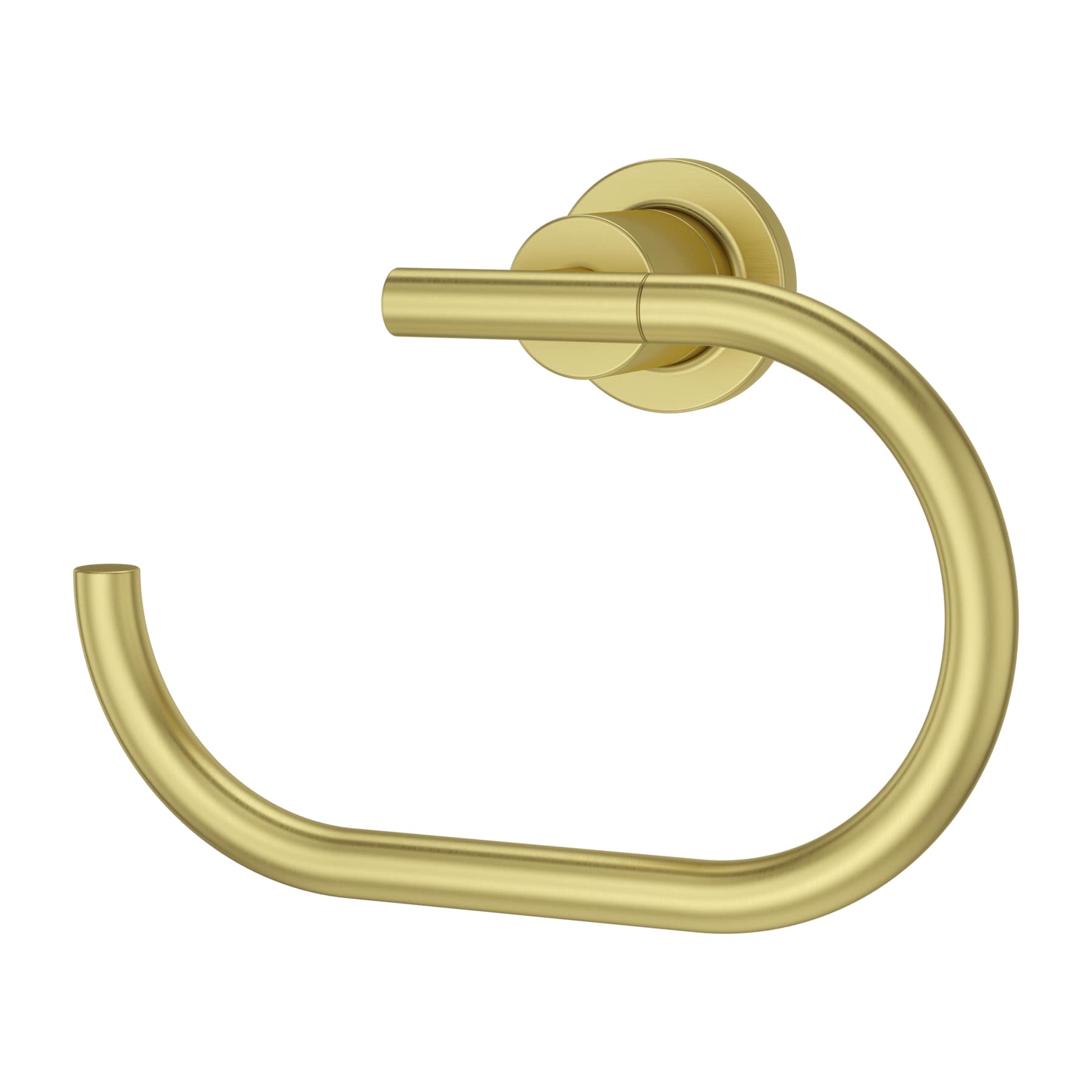 Soporte para toallas de baño individual montado en la pared en oro cepillado Contempra de Pfister