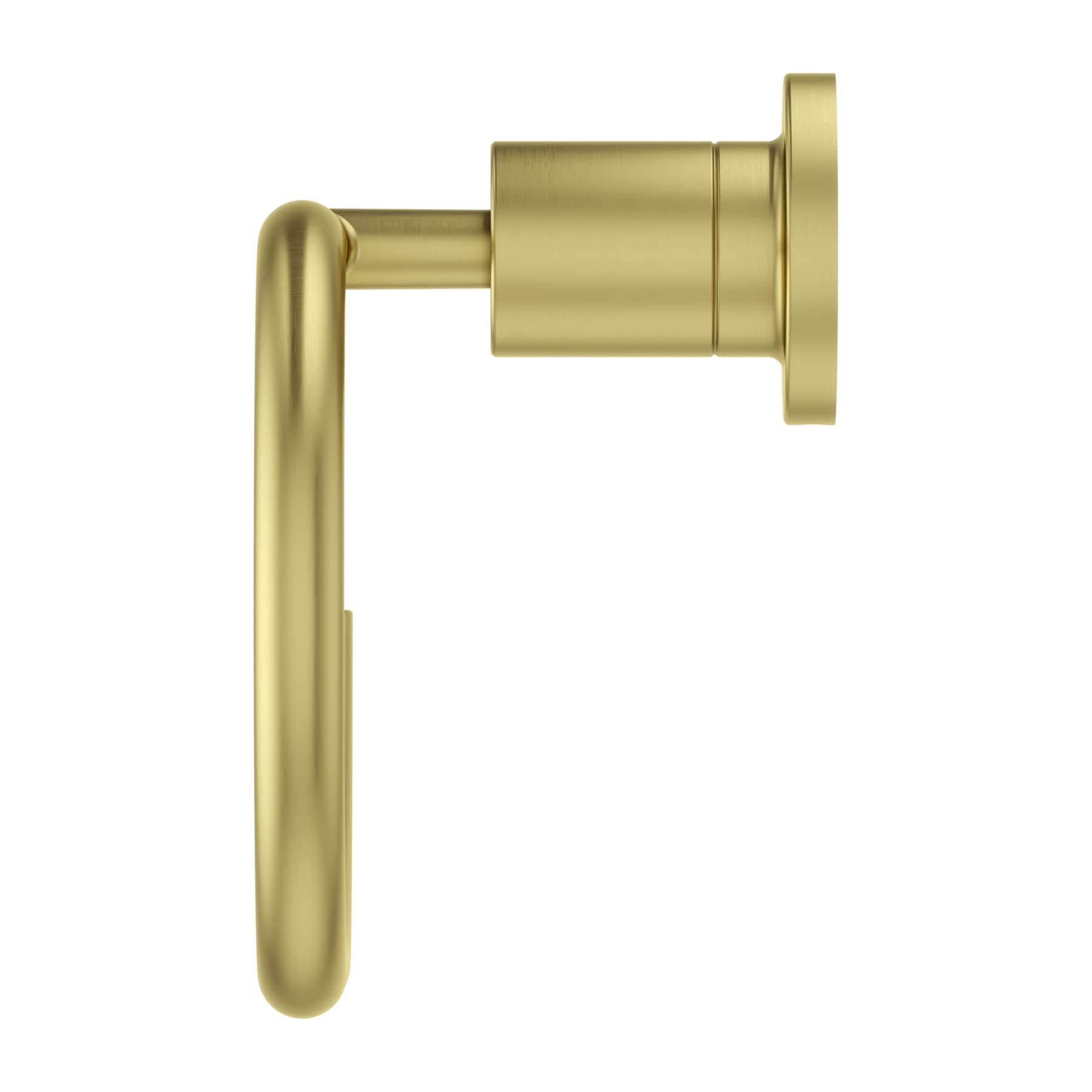Soporte para toallas de baño individual montado en la pared en oro cepillado Contempra de Pfister