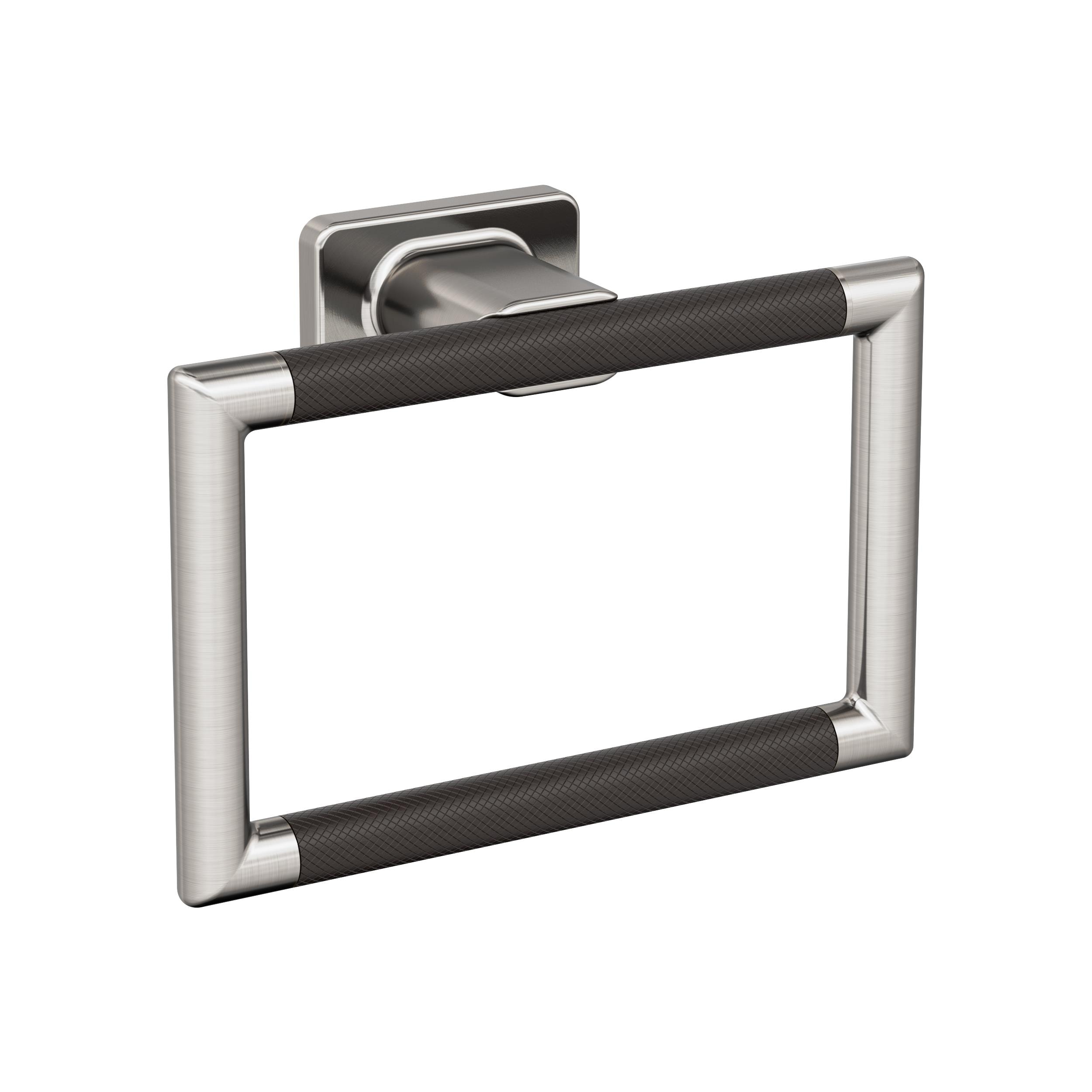 Soporte para Toalla Individual de Pared en Níquel Cepillado/Bronce Frotado con Aceite Esquire de Amerock BH26612G10ORB