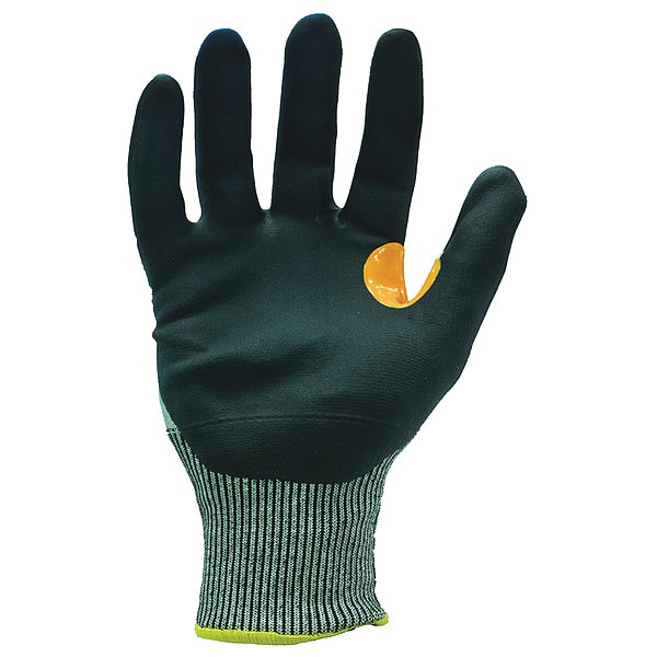Guantes de tejido Ironclad Performance Wear, Nivel de corte A4, calibre 15, negro/gris, L - SKC4FN-04-L
