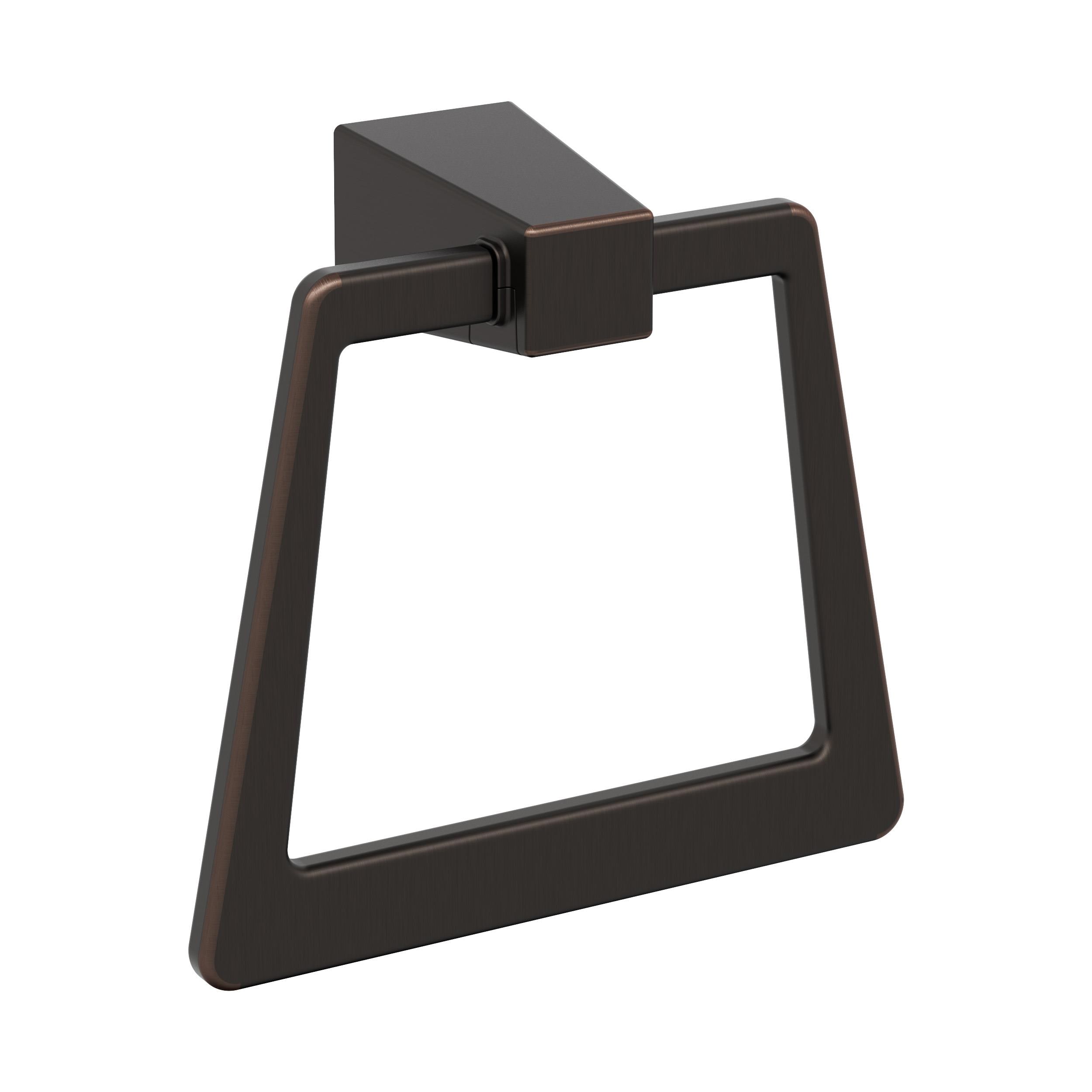 Aro Toallero para Montar en Pared en Bronce Aceitado Negro Blackrock de Amerock BH36002ORB