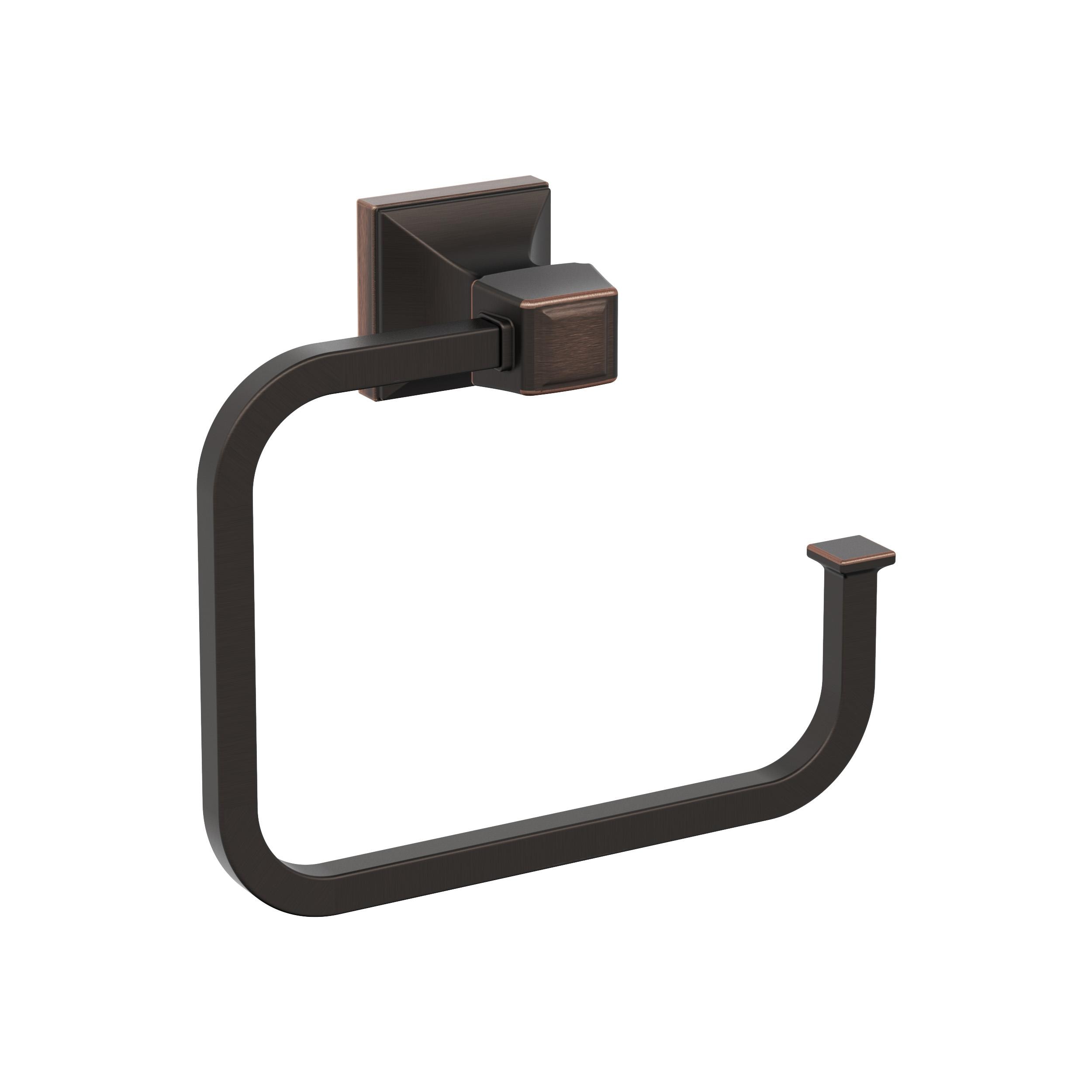 Amerock Mulholland Soporte de Toalla Individual de Bronce en Acabado Aceitado BH36022ORB