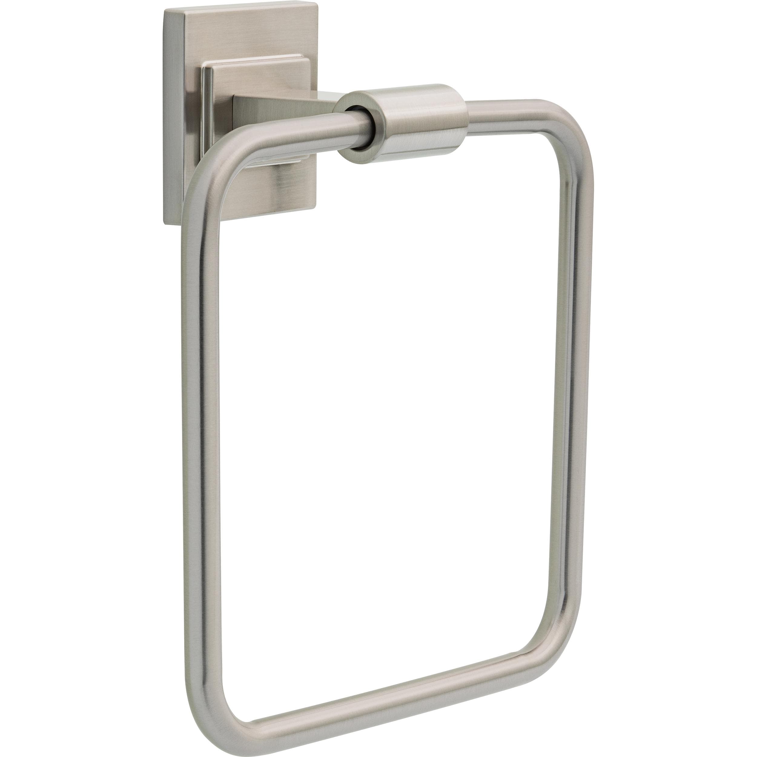 Argolla de toalla individual montaje en pared de níquel cepillado Spotshield de Delta Mclaren MCL46-BN
