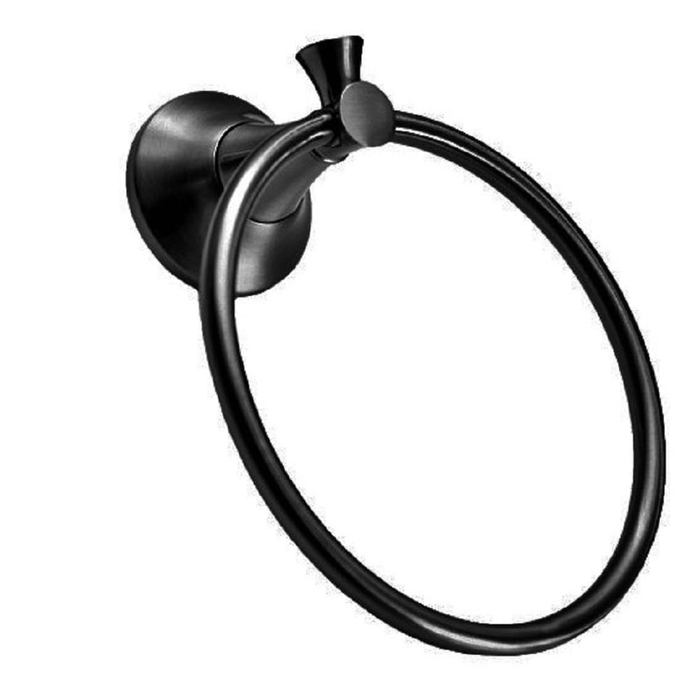 Arista Arlington Argolla para Toalla Individual de Montaje en Pared Negro Mate 2705-TRG-MB
