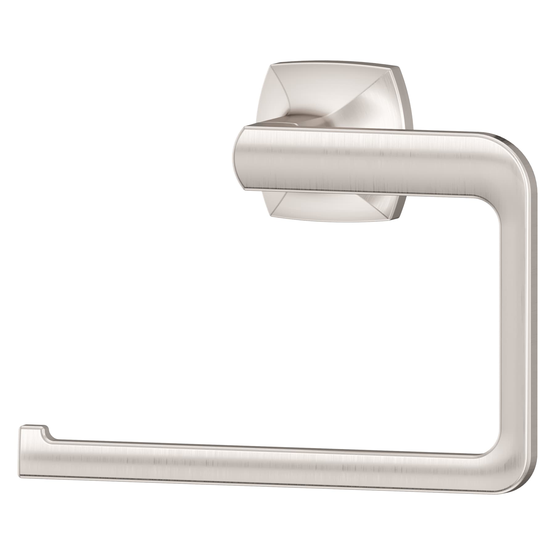 Soporte para toalla de pared de níquel cepillado con defensa contra manchas Pfister Vaneri