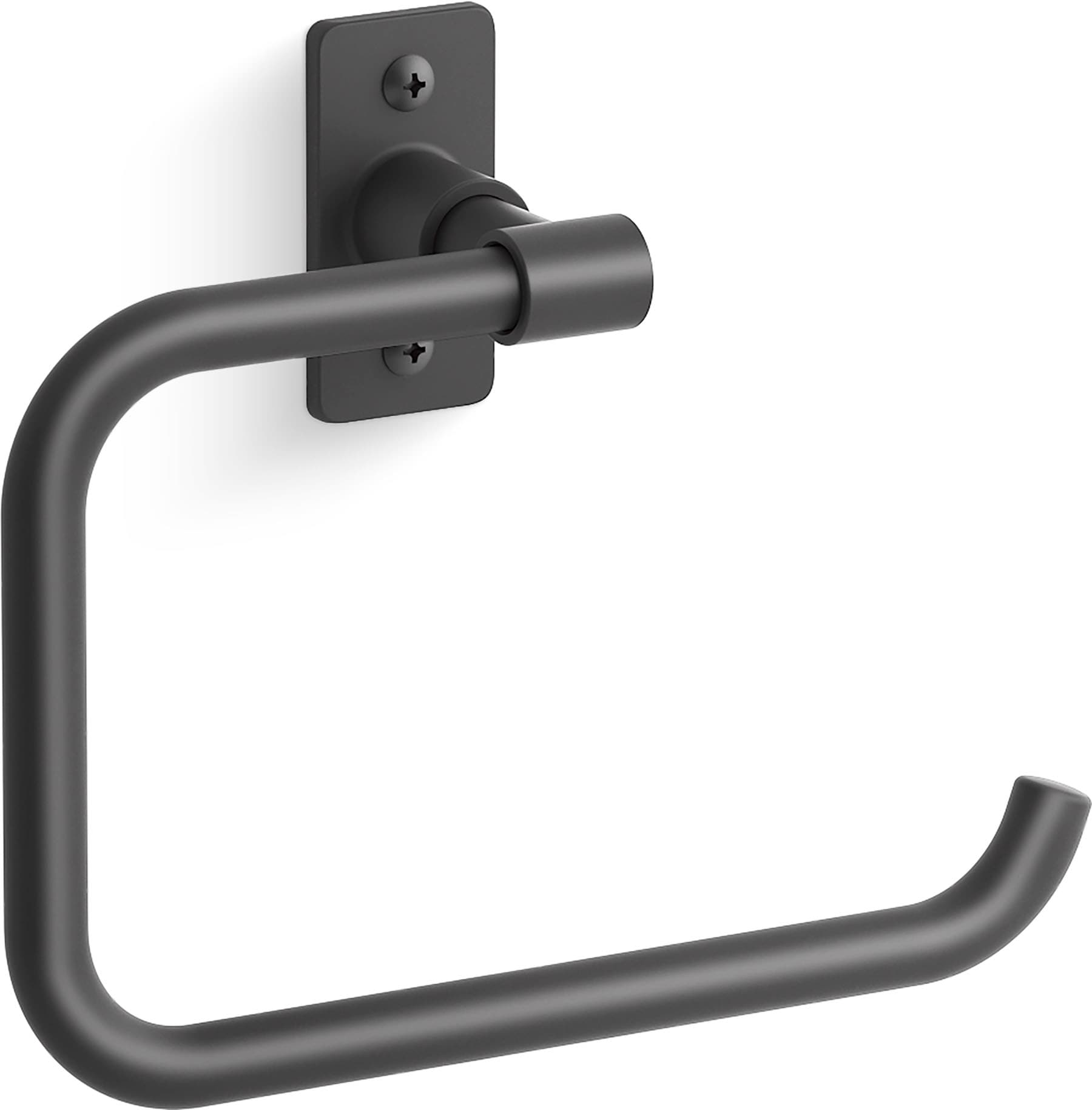 Aro de Toalla Individual de Montaje en Pared en Negro Mate KOHLER Castia by Studio McGee