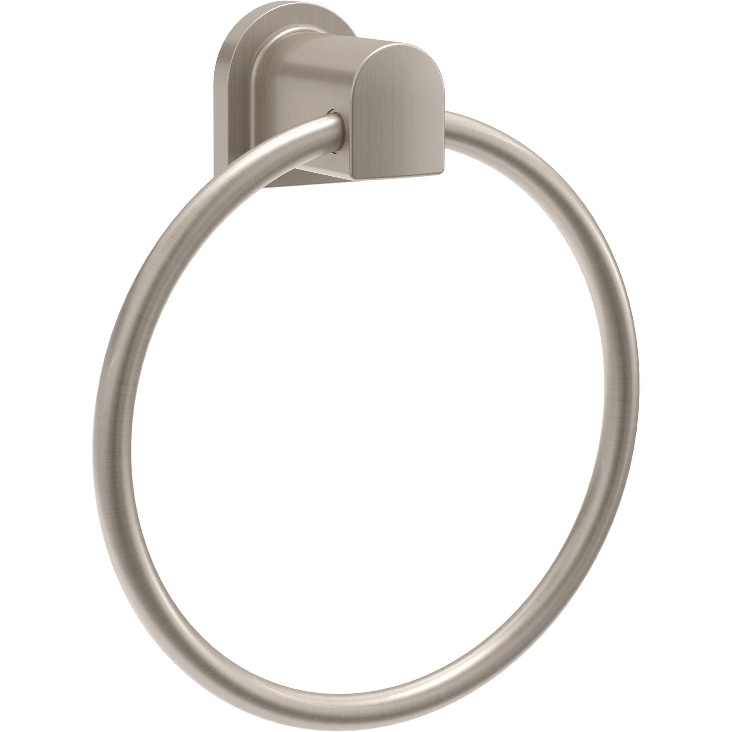 Soporte de Toalla Sencillo para Pared en Níquel Cepillado Peerless Xander PA319-BN