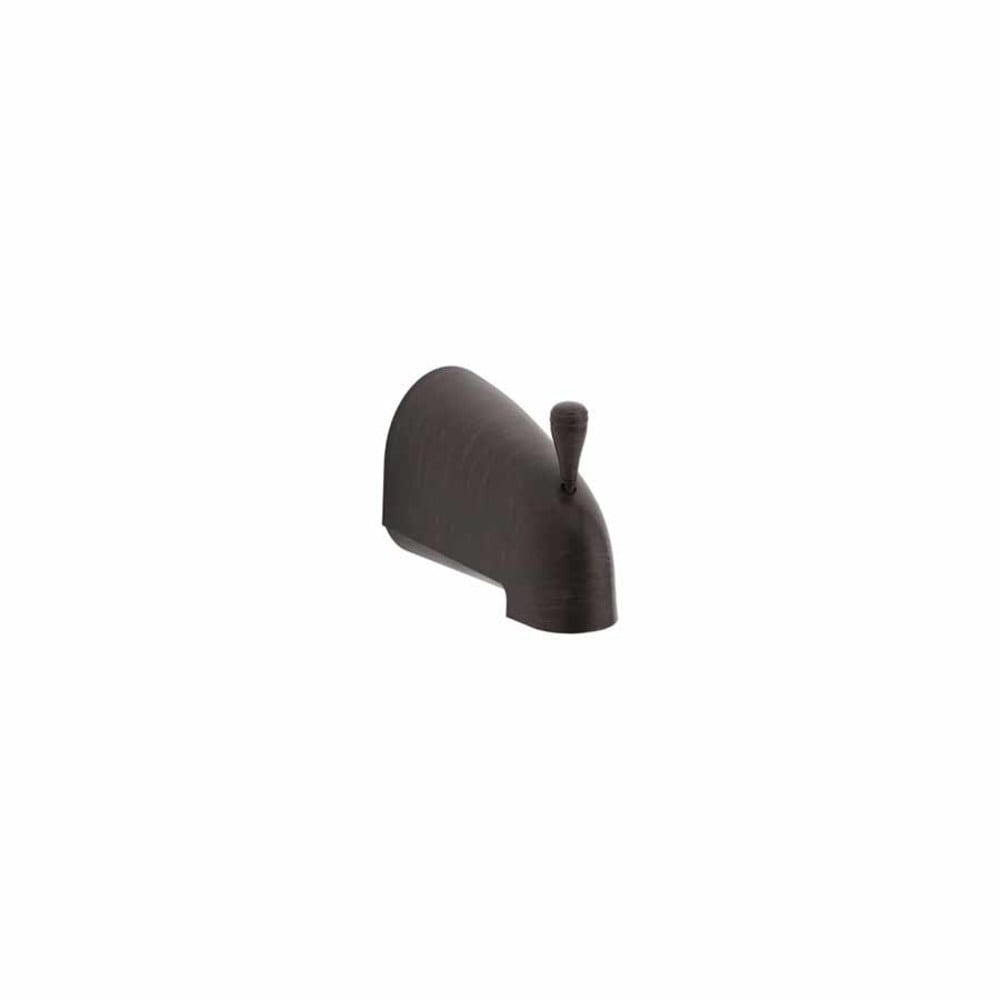 Caño de bañera con diverter de ajuste universal en bronce aceitado KOHLER 389-S-2BZ