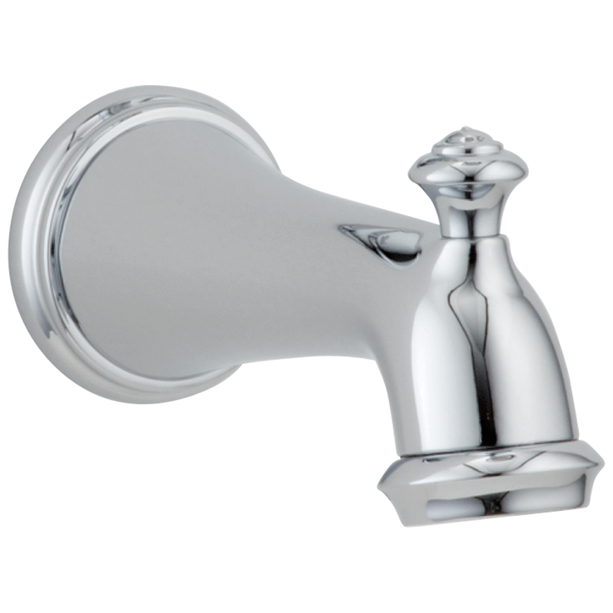Caño de bañera con desviador de ajuste universal en cromo pulido Delta RP34357