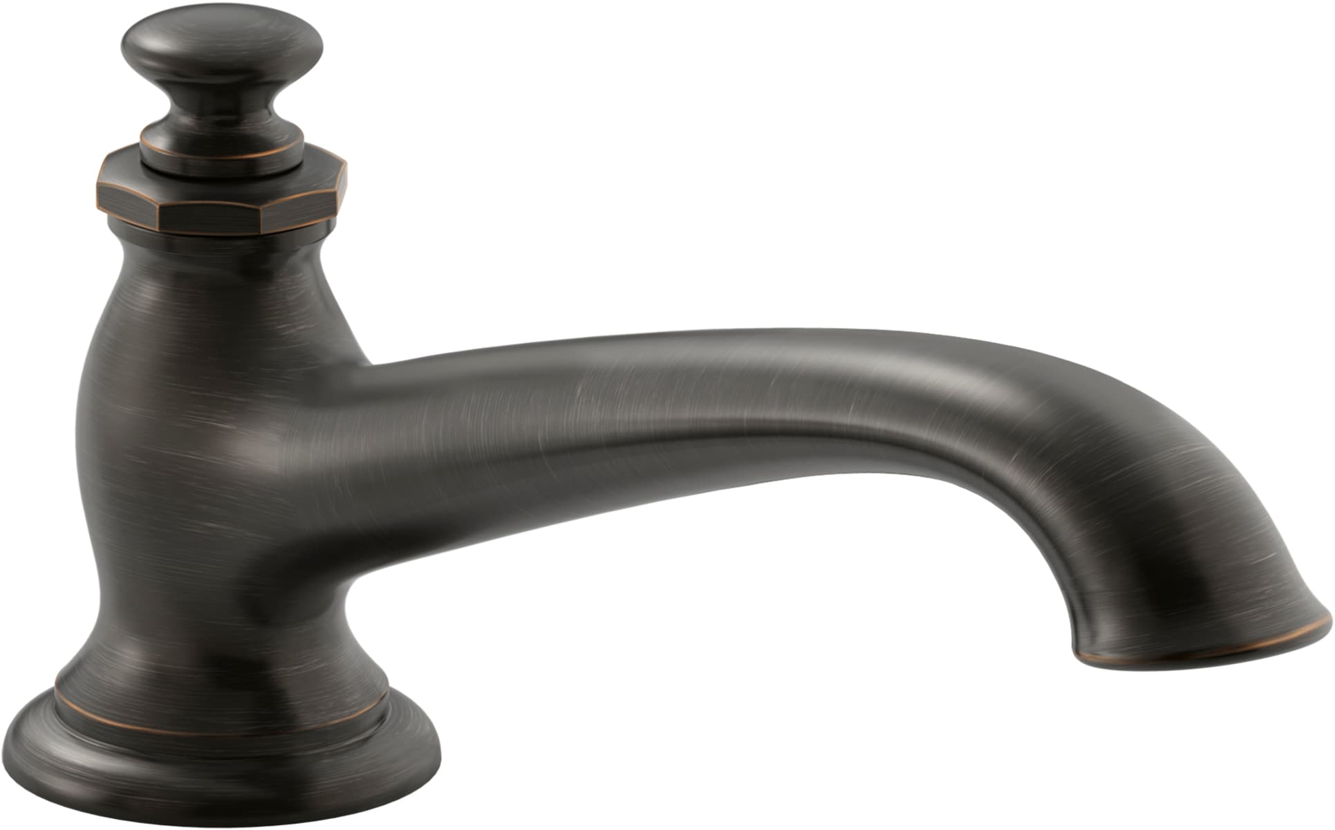 Caño de Bañera en Bronce Frotado con Aceite con Desviador KOHLER 72777-2BZ