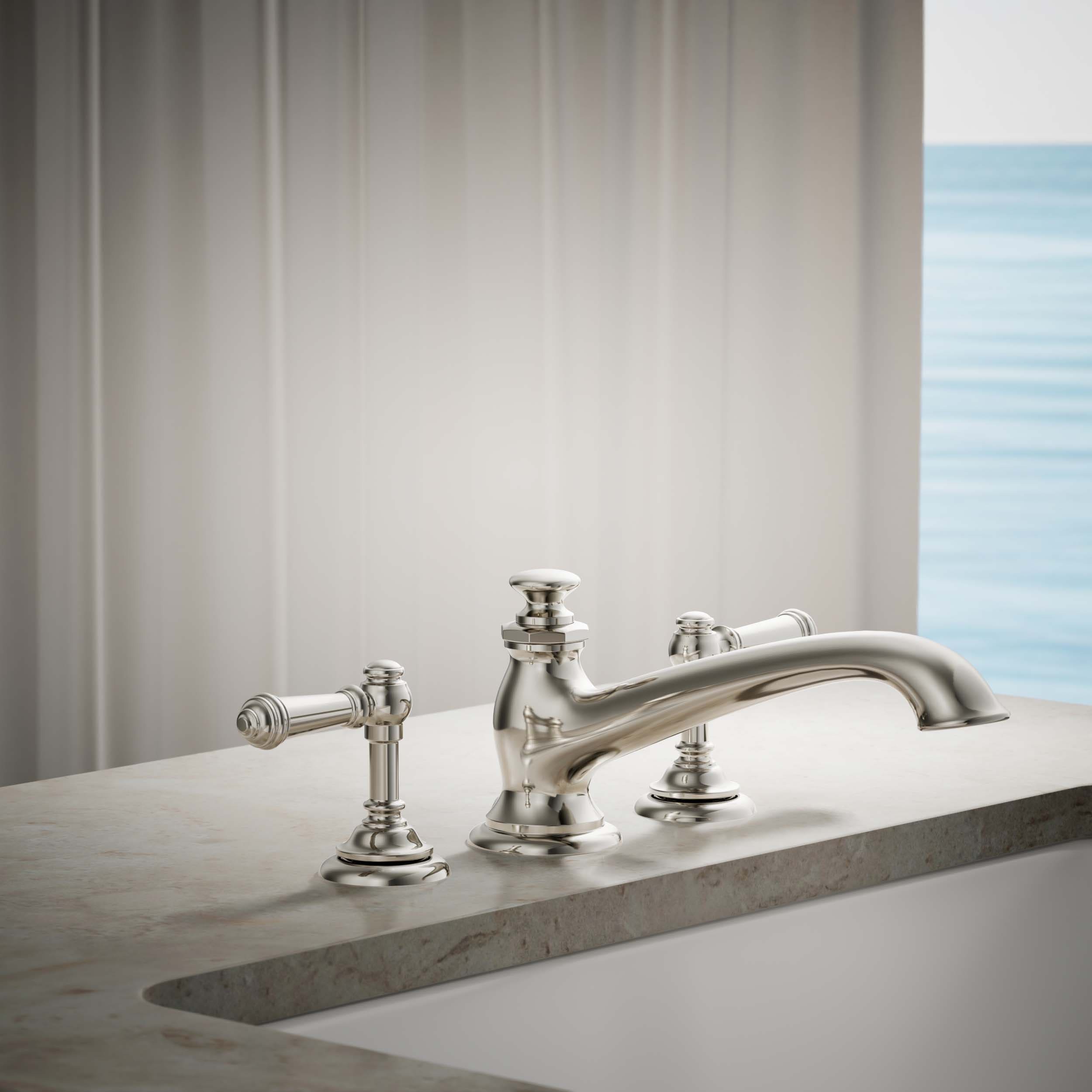 Caño de Bañera con Desviador en Níquel Pulido Brillante KOHLER 72777-SN