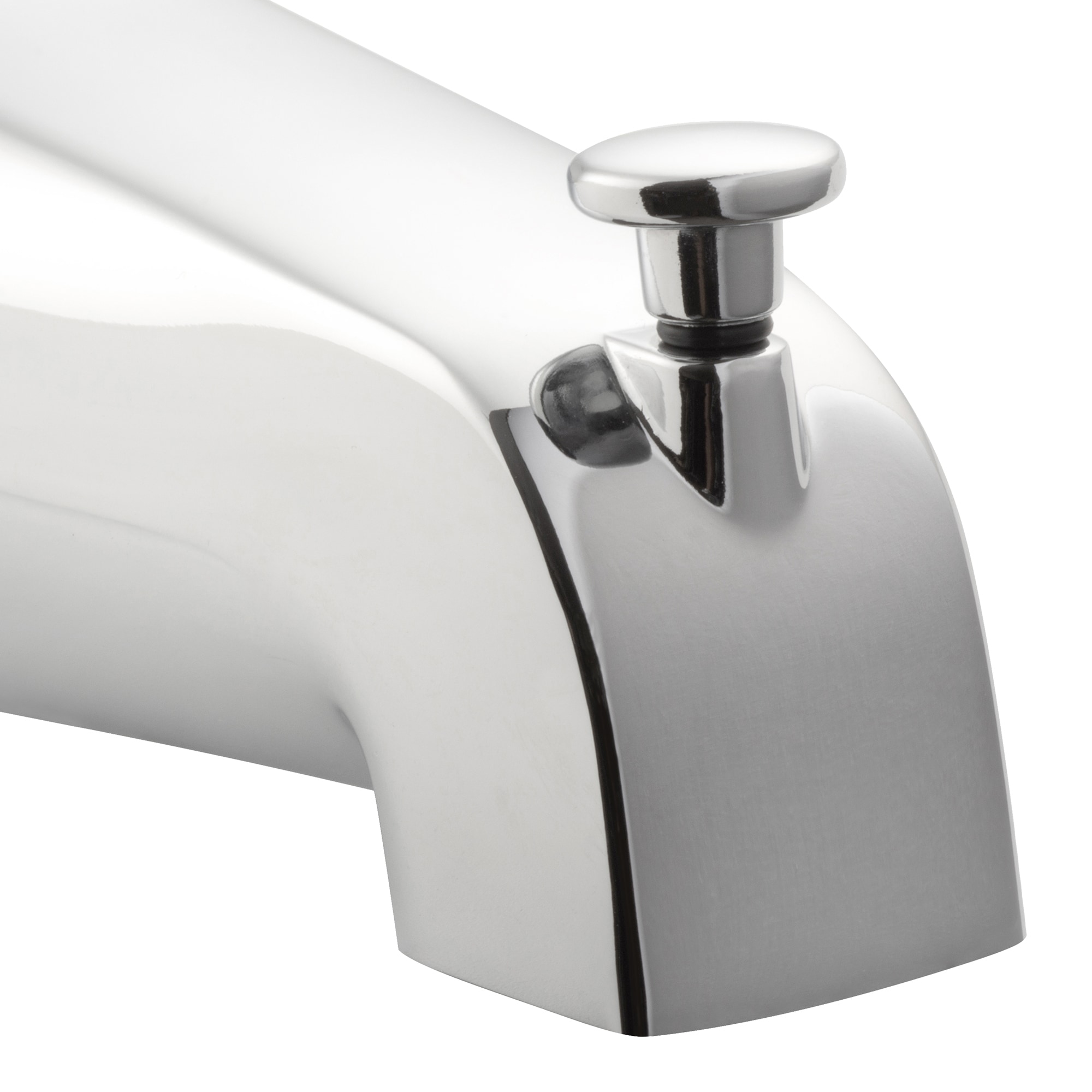 Caño de bañera universal montado en la pared cromado PULSE con desviador
