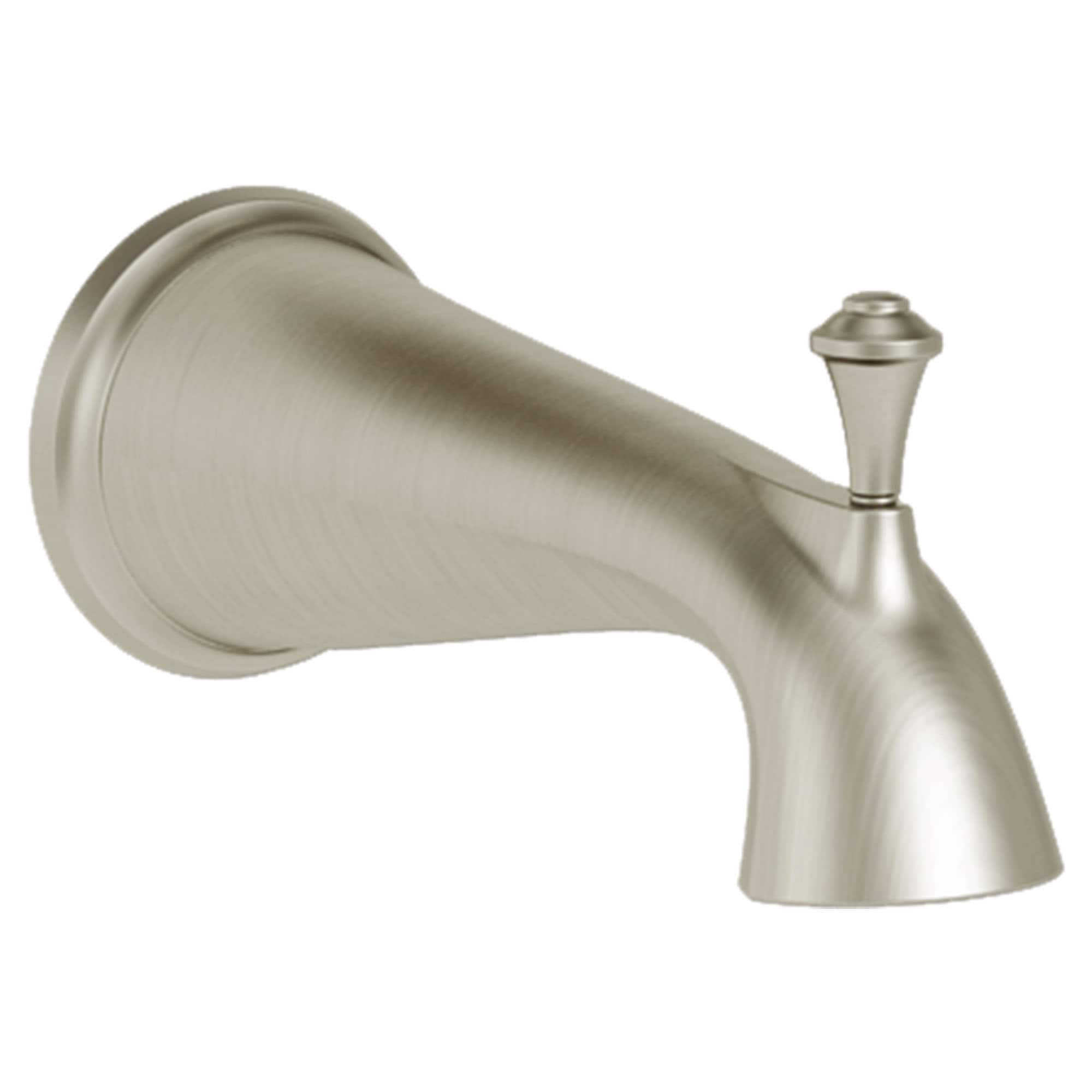 Caño para bañera con desviador en níquel cepillado American Standard 8888105.295