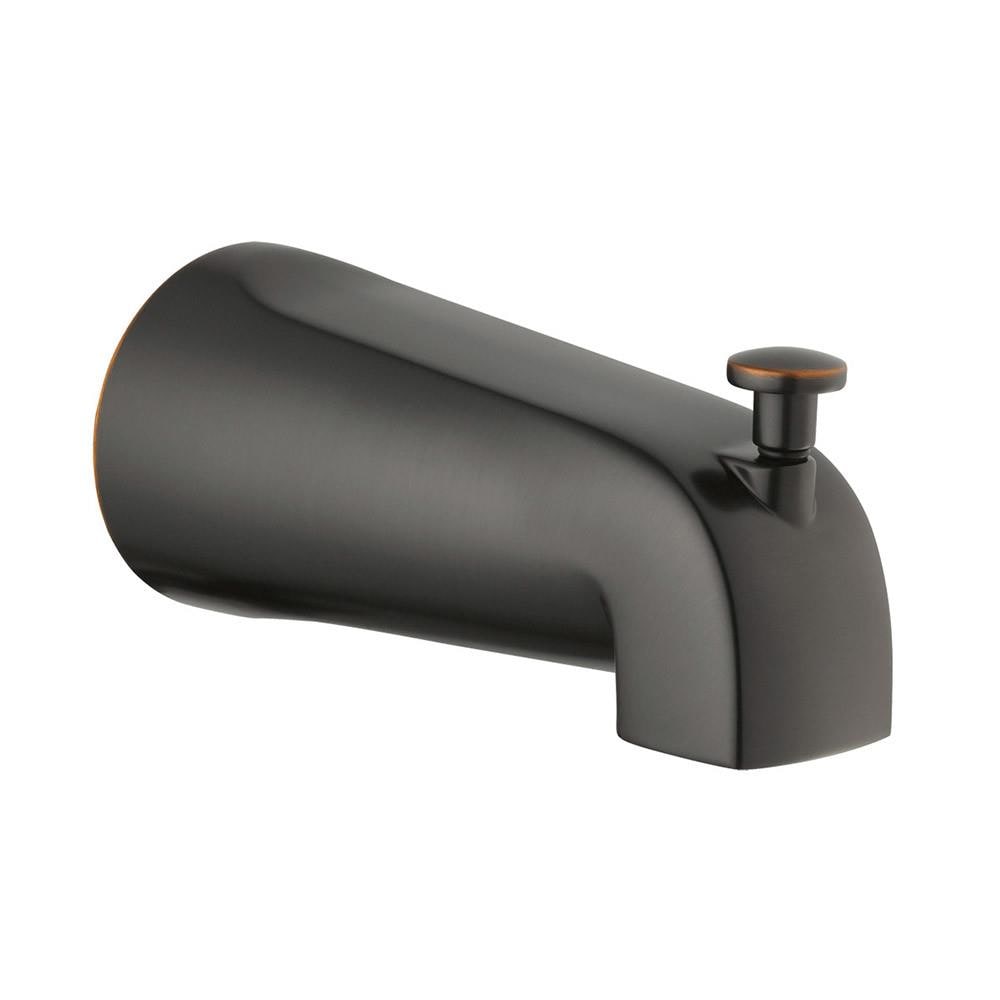 Caño de bañera de ajuste universal en bronce envejecido de Design House 522581