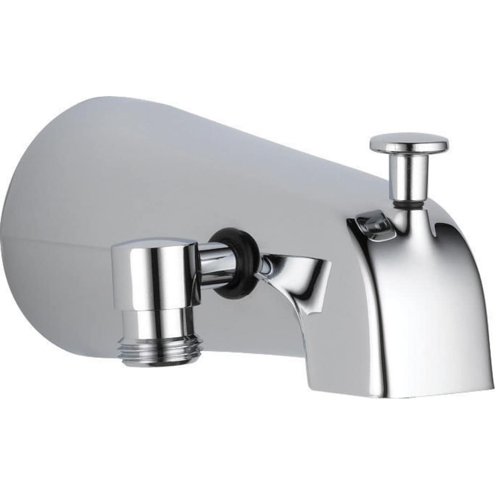Caño para bañera con desviador, ajuste universal, cromado Delta U1072-PK