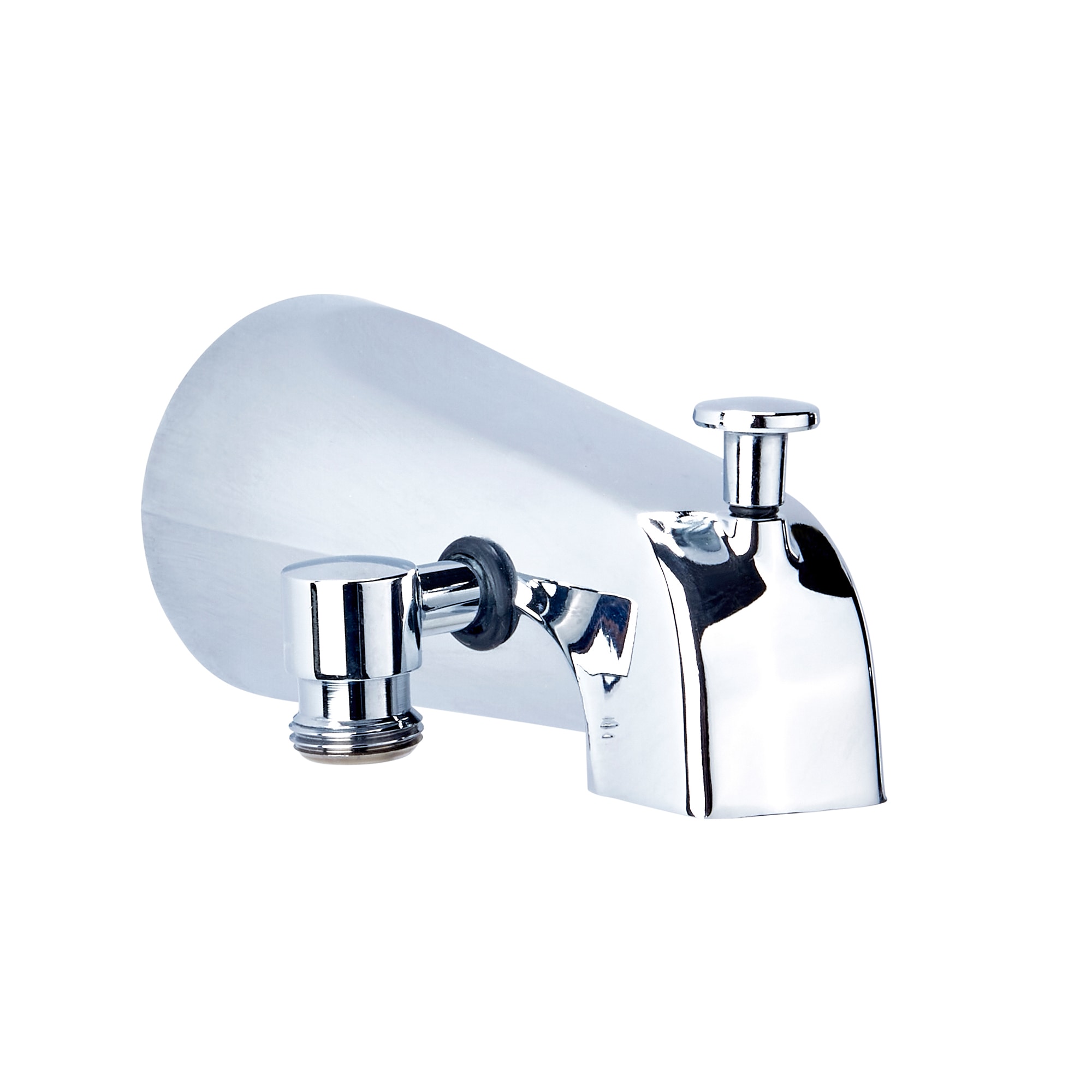 Caño para bañera con desviador, ajuste universal, cromado Delta U1072-PK